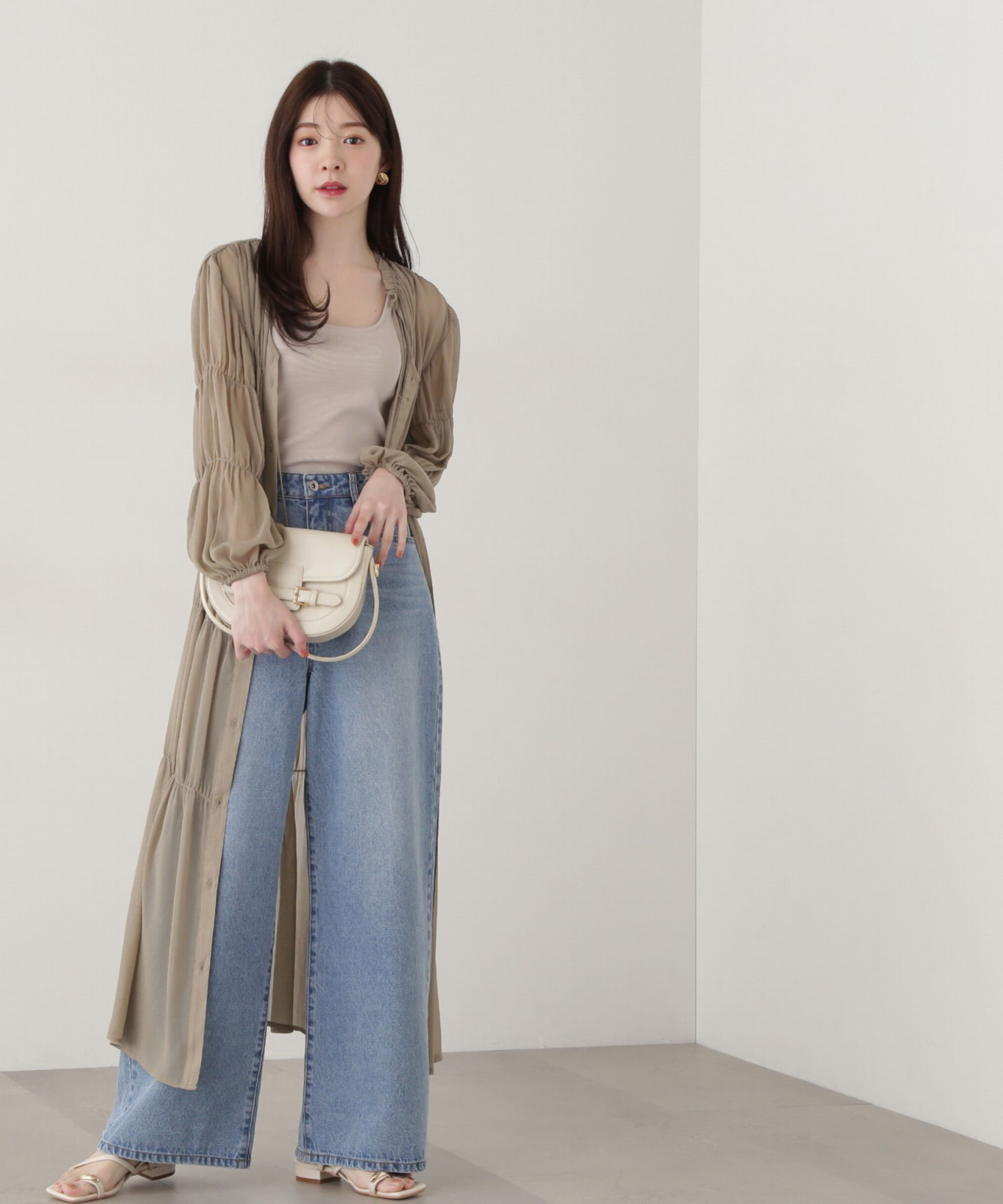 PROPORTION BODY DRESSING「前後2wayスクエアータンクトップ」|Tシャツ・カットソー|