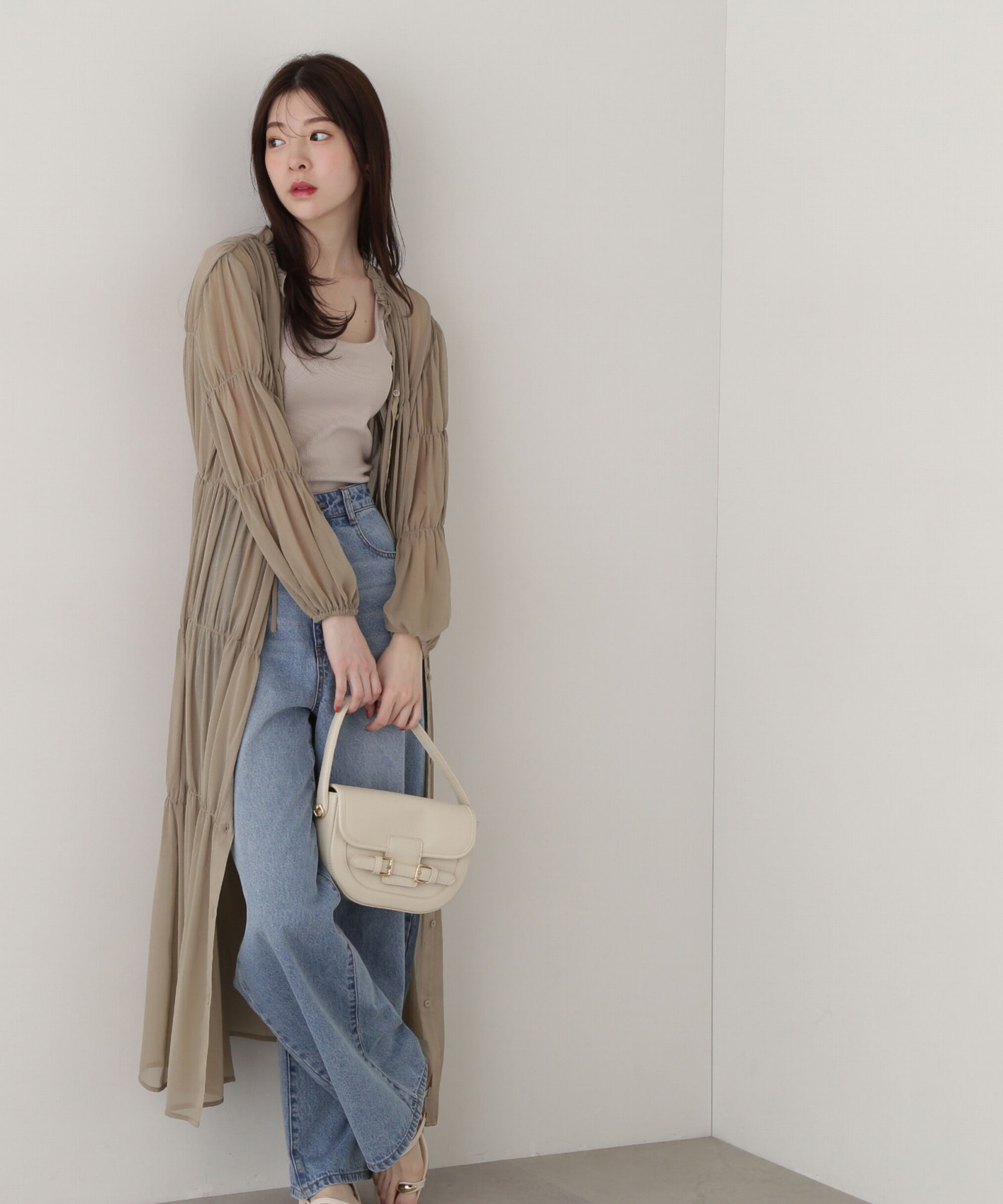 PROPORTION BODY DRESSING「前後2wayスクエアータンクトップ」|Tシャツ・カットソー|