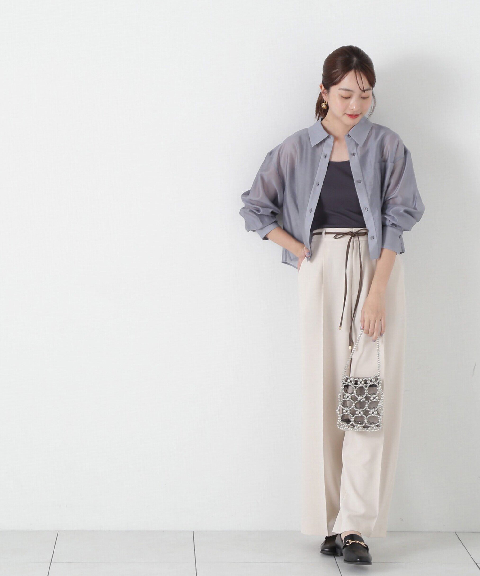 PROPORTION BODY DRESSING「前後2wayスクエアータンクトップ」|Tシャツ・カットソー|