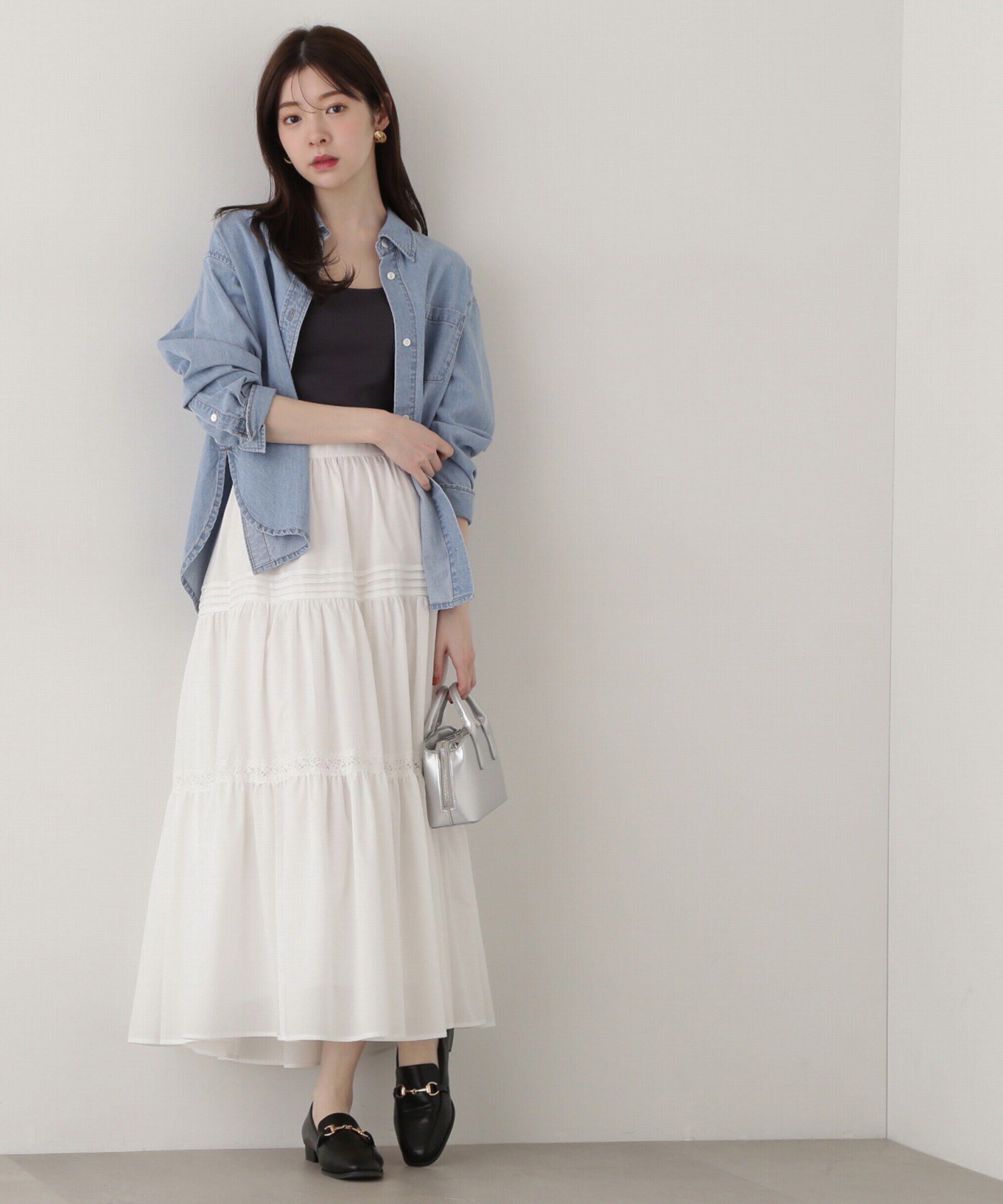 PROPORTION BODY DRESSING「前後2wayスクエアータンクトップ」|Tシャツ・カットソー|