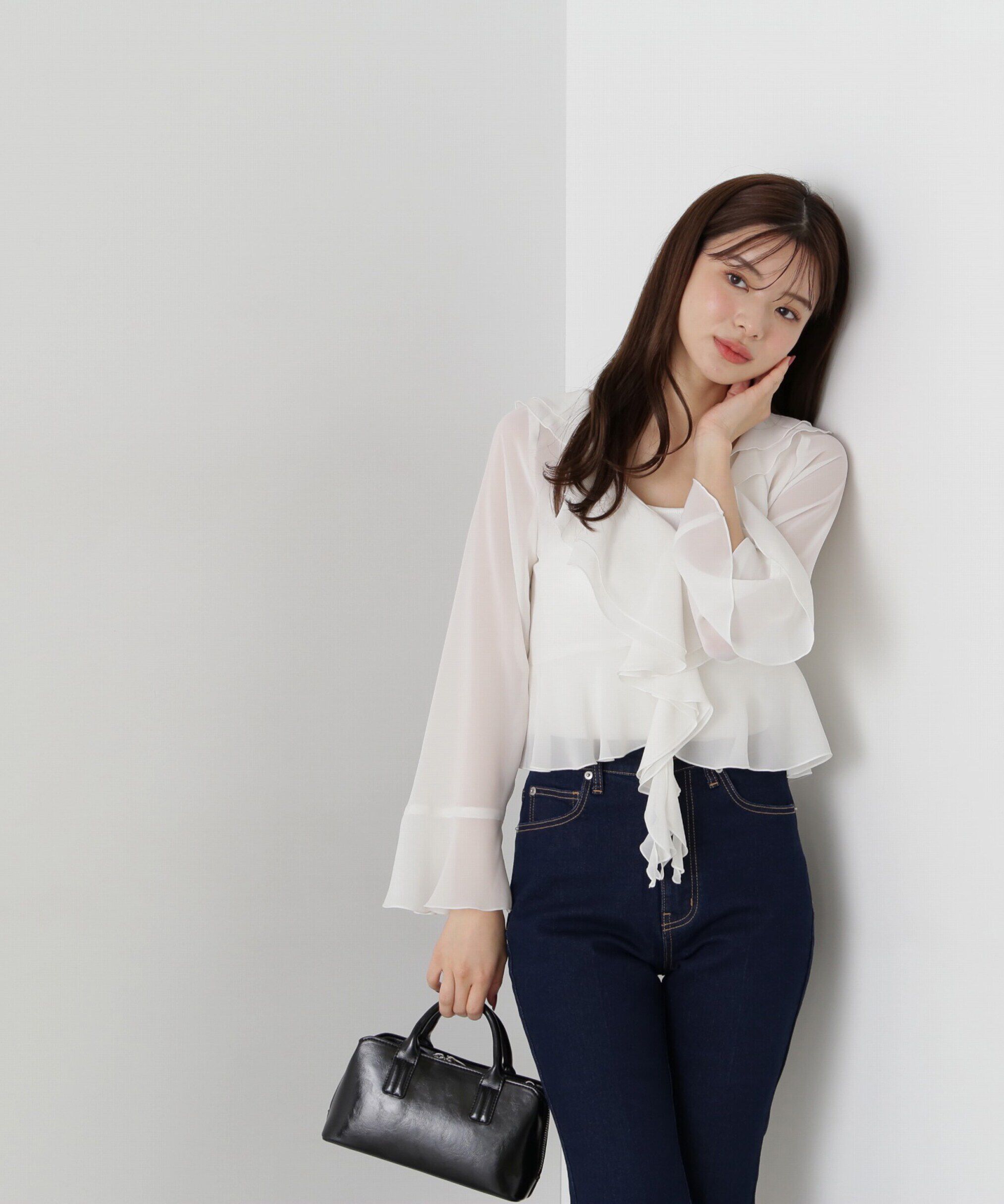 PROPORTION BODY DRESSING「前後2wayスクエアータンクトップ」|Tシャツ・カットソー|