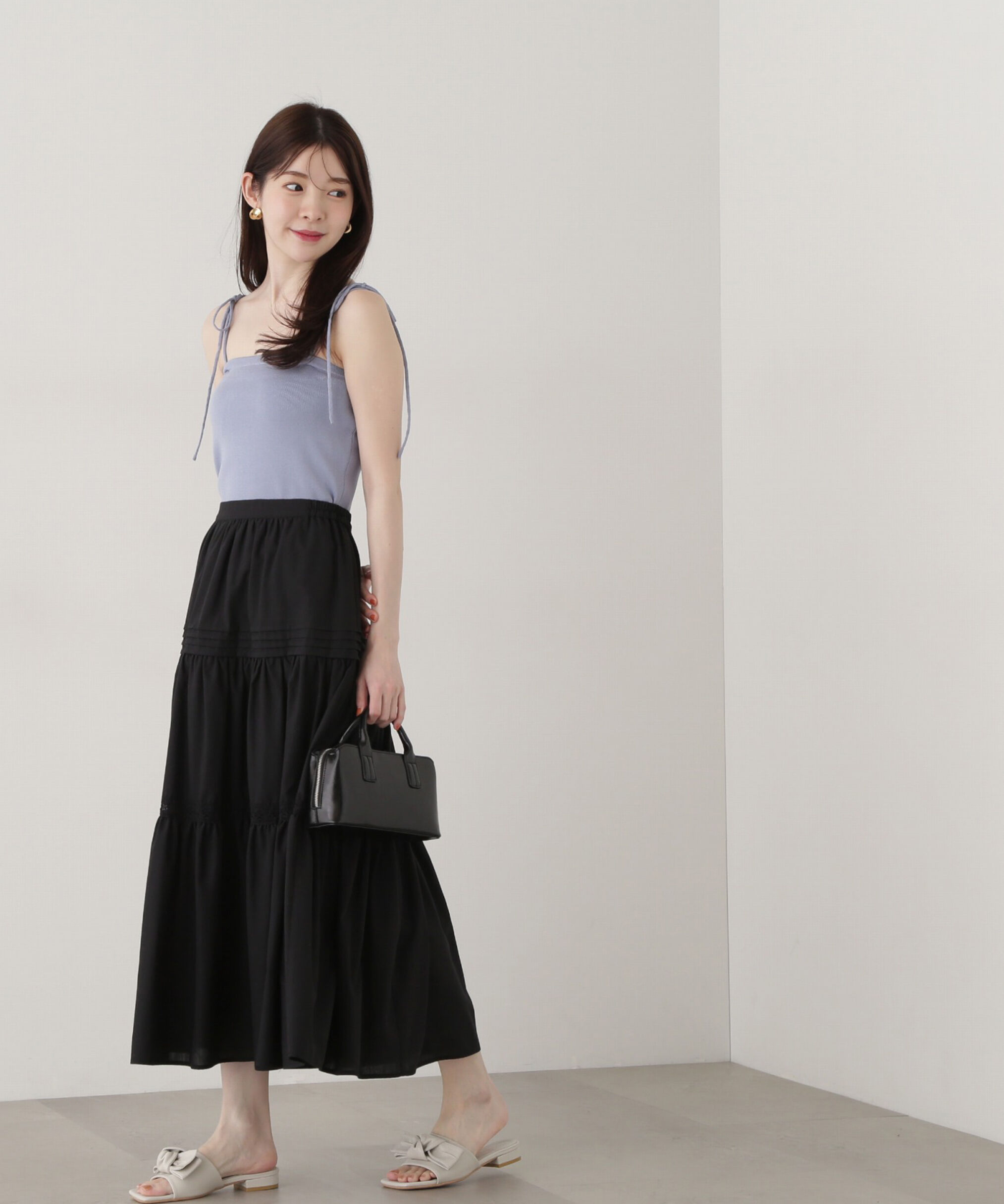 PROPORTION BODY DRESSING「《EDIT COLOGNE》ローンレーススカート」|スカート|