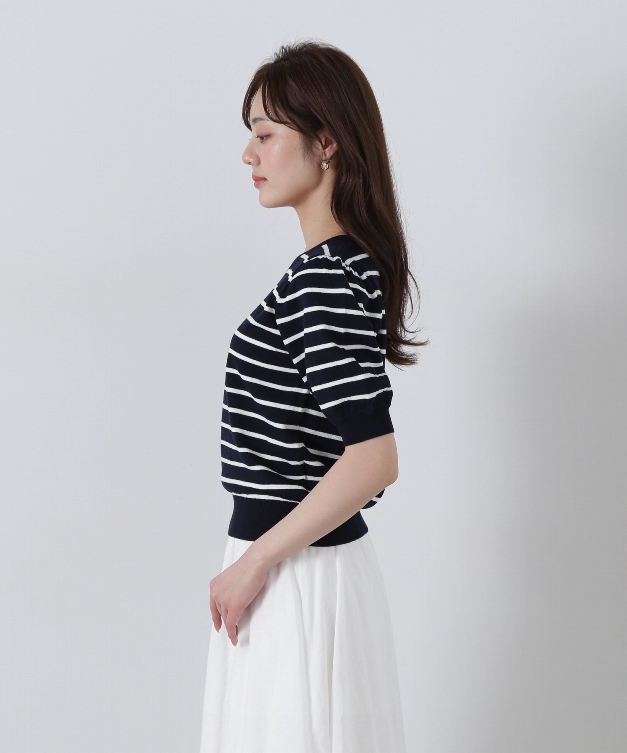 PROPORTION BODY DRESSING「エンブレムロゴ刺繍ニット」|ニット・セーター|