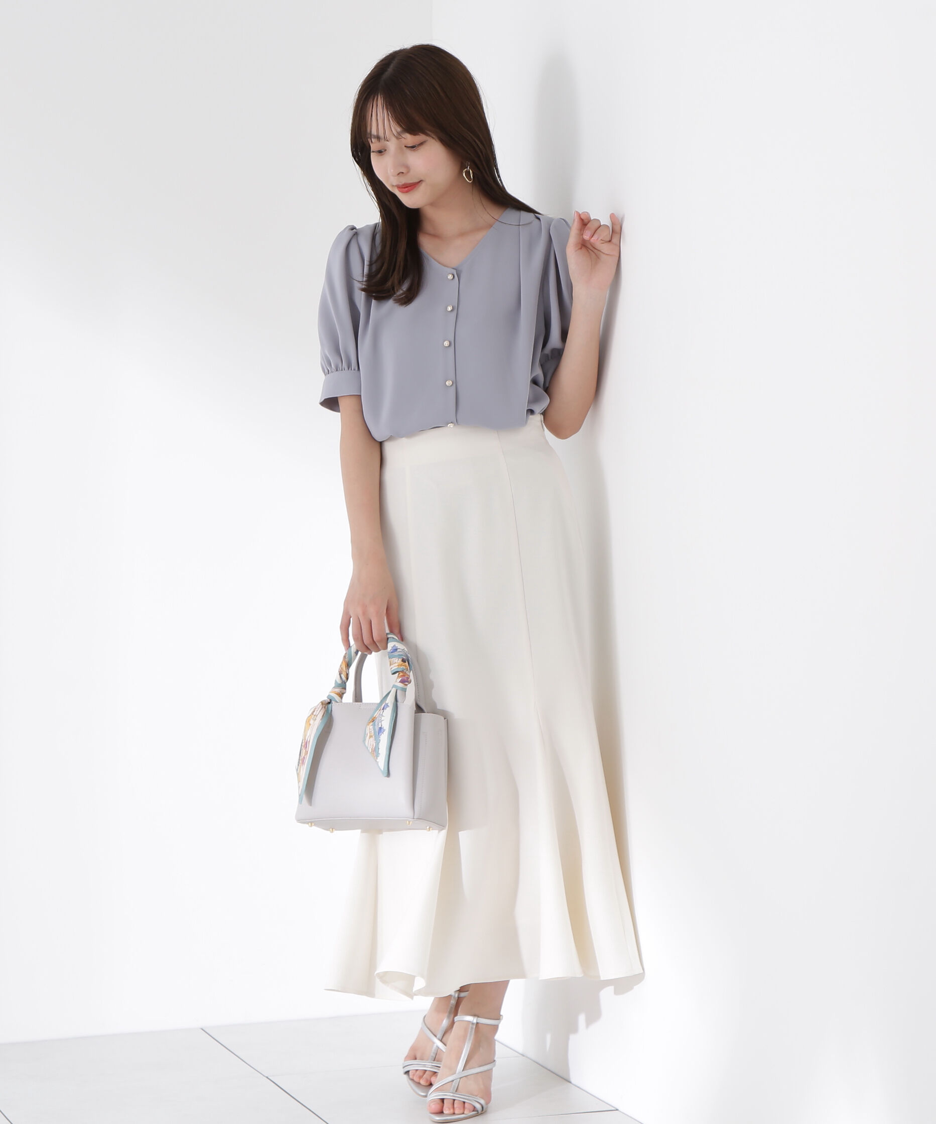 PROPORTION BODY DRESSING「ハイウエストマーメイドスカート」|スカート|