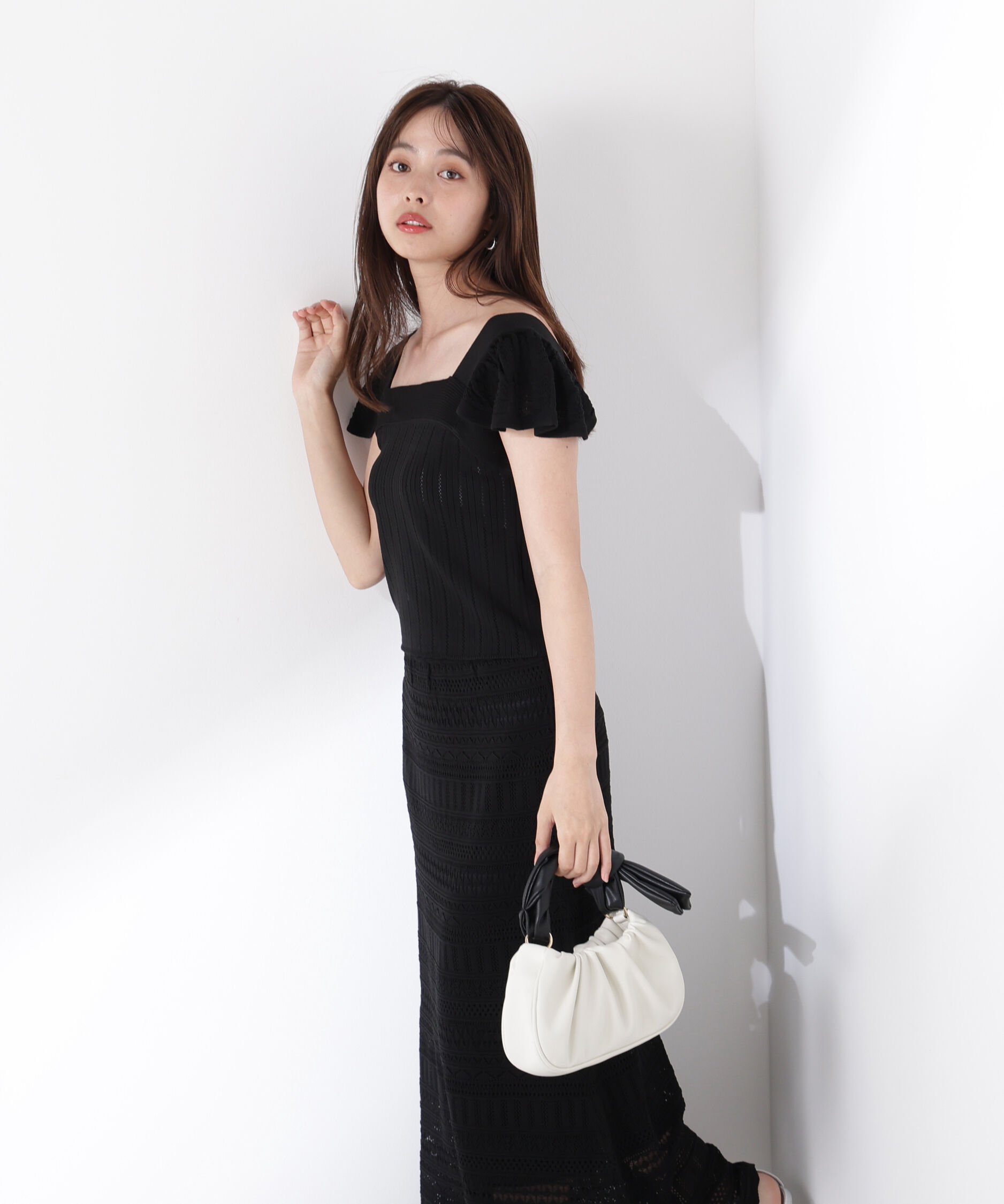 PROPORTION BODY DRESSING「透かし編 SETUP」|ワンピース|