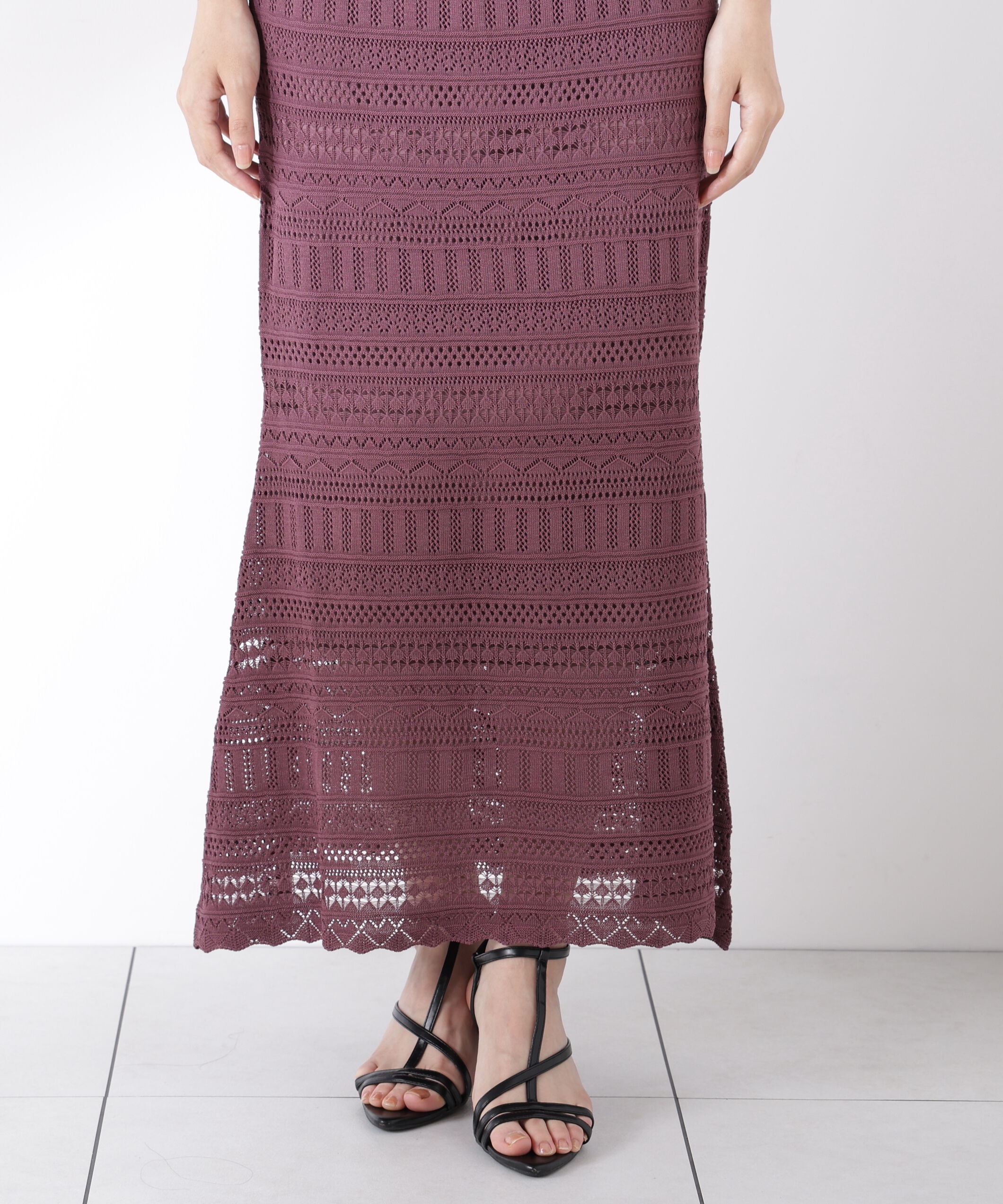 PROPORTION BODY DRESSING「透かし編 SETUP」|ワンピース|