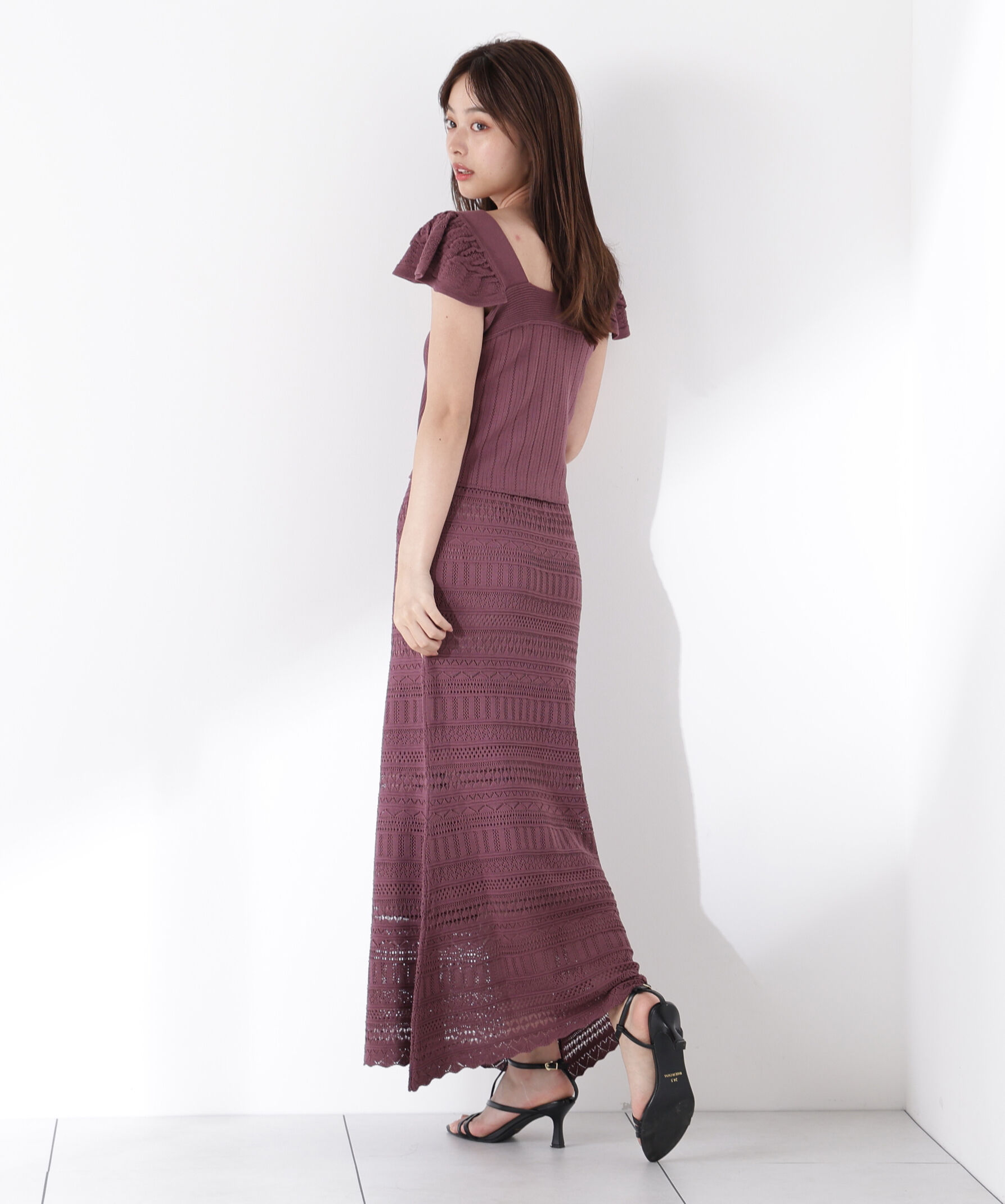 PROPORTION BODY DRESSING「透かし編 SETUP」|ワンピース|