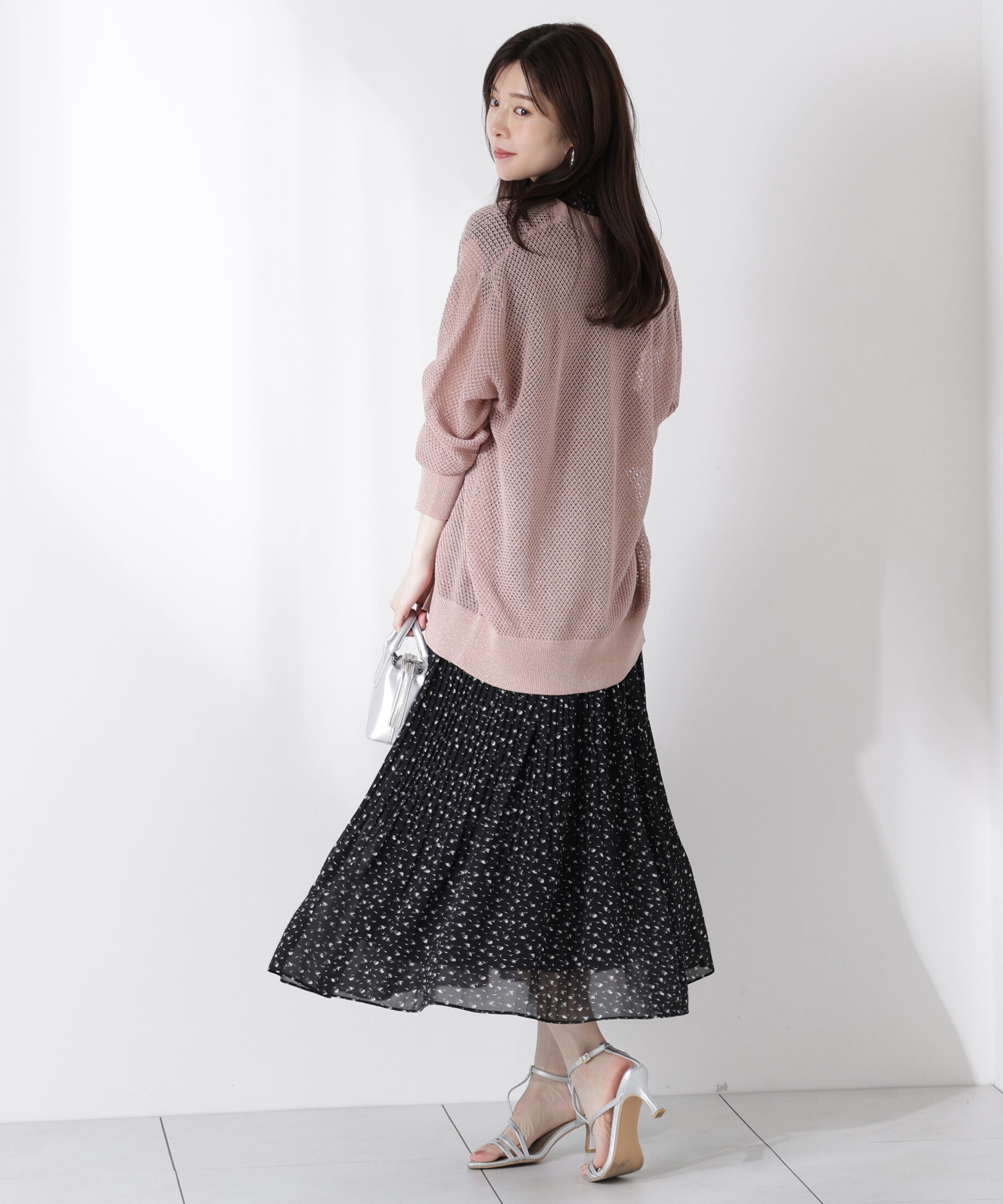 PROPORTION BODY DRESSING「シフォン楊柳プリーツワンピース」|ワンピース|