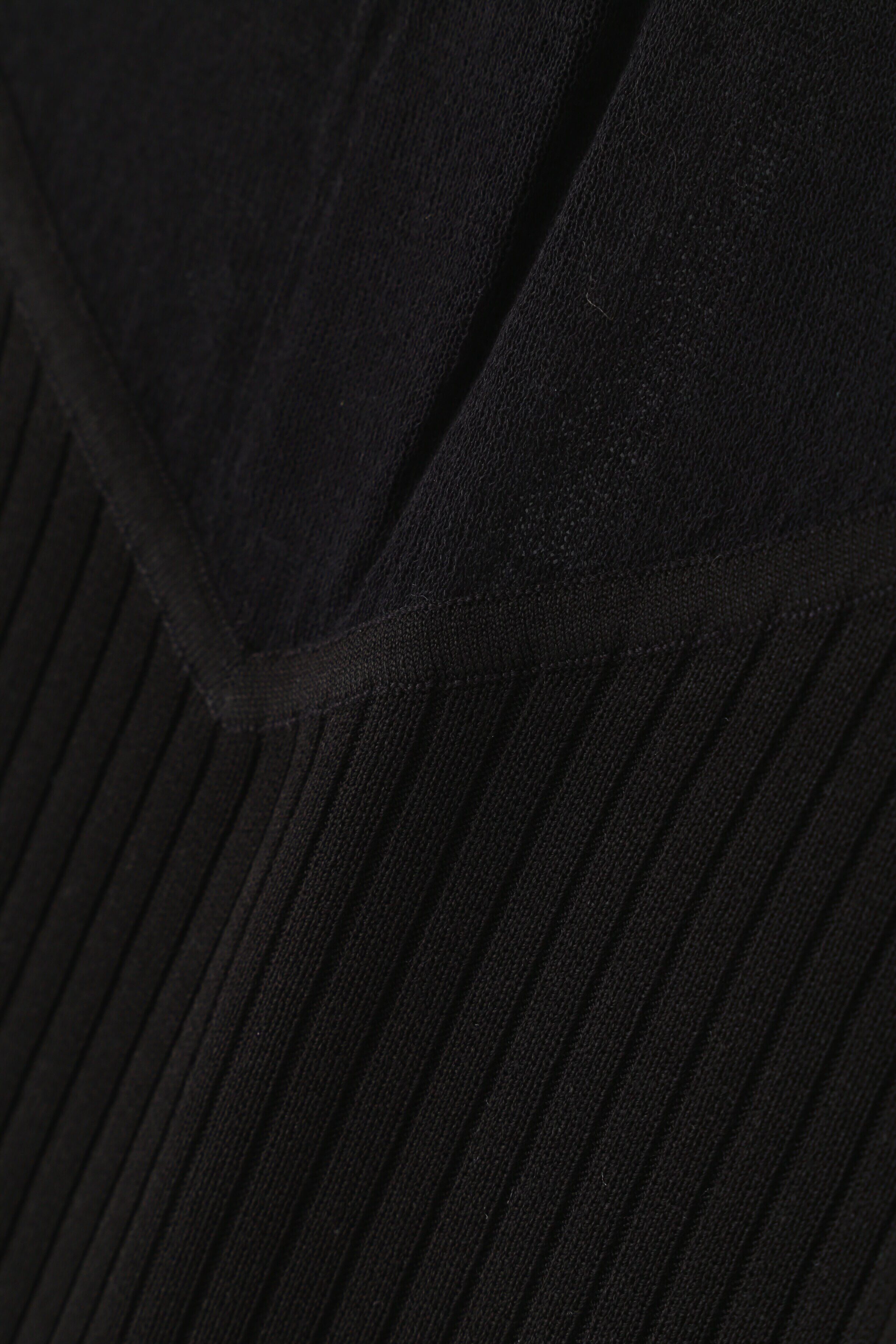  「◆シースルーモックネックニット」|ニット・セーター|