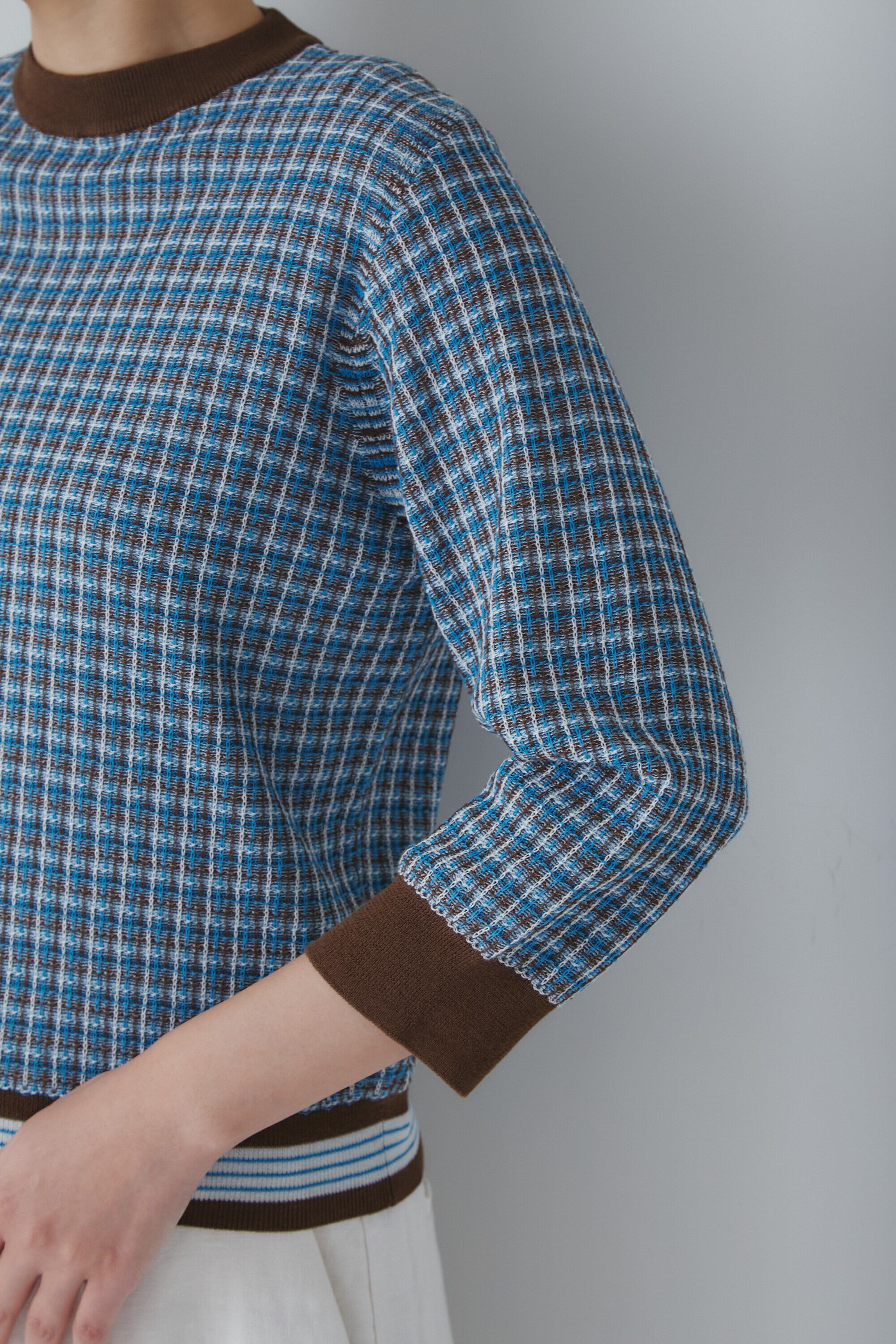  「◆サマーツイードニットプルオーバー」|ニット・セーター|