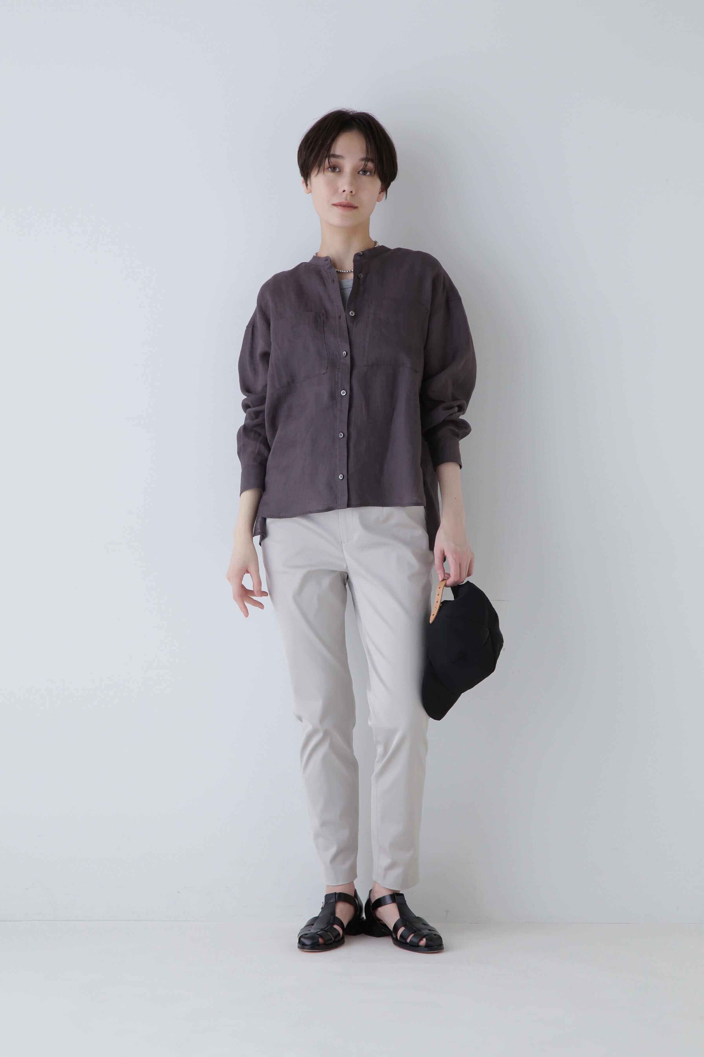  「◆ハードマンリネンブラウス」|シャツ・ブラウス|