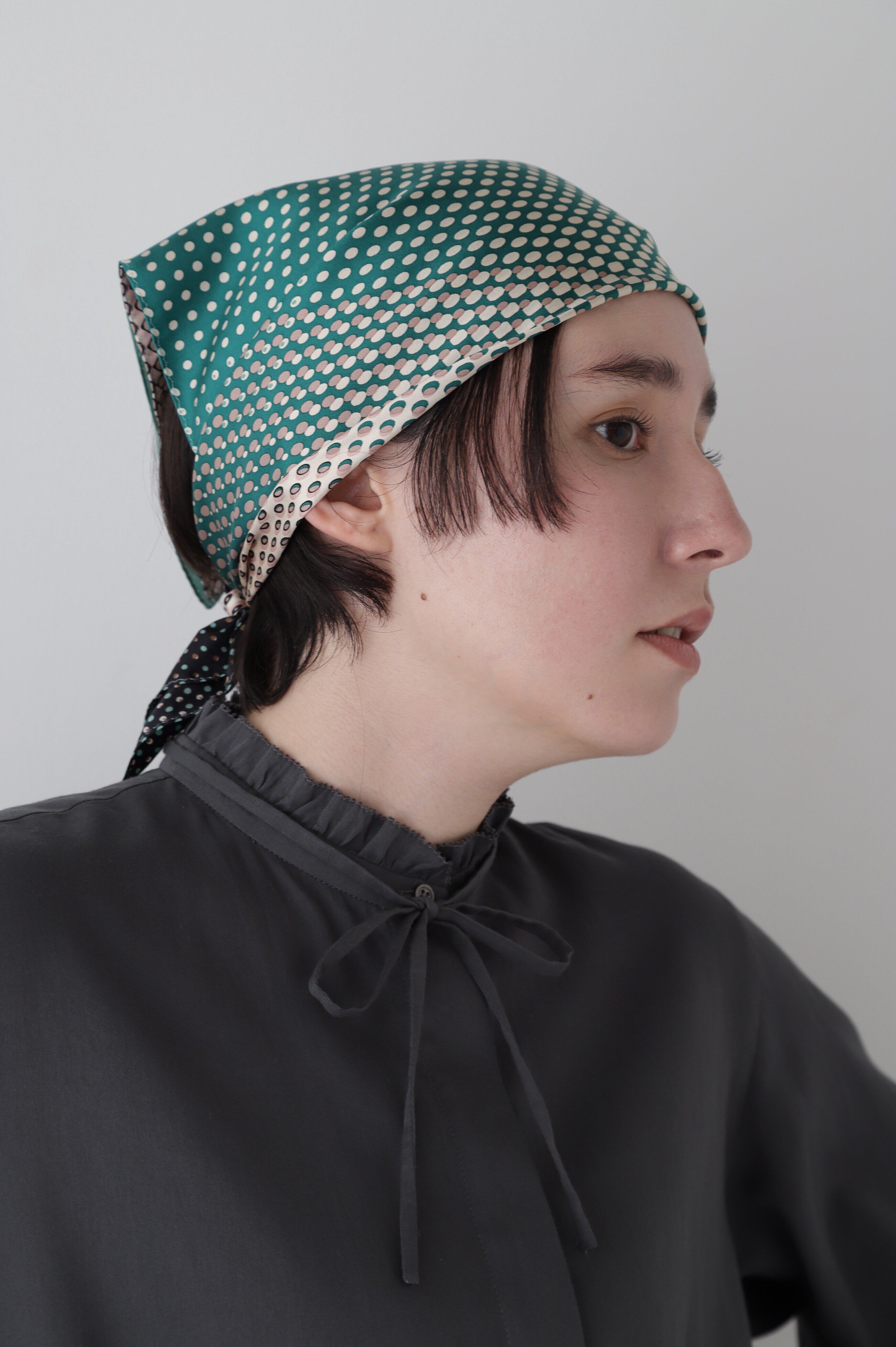  「◆オリジナルドットスカーフ」|バンダナ・スカーフ|