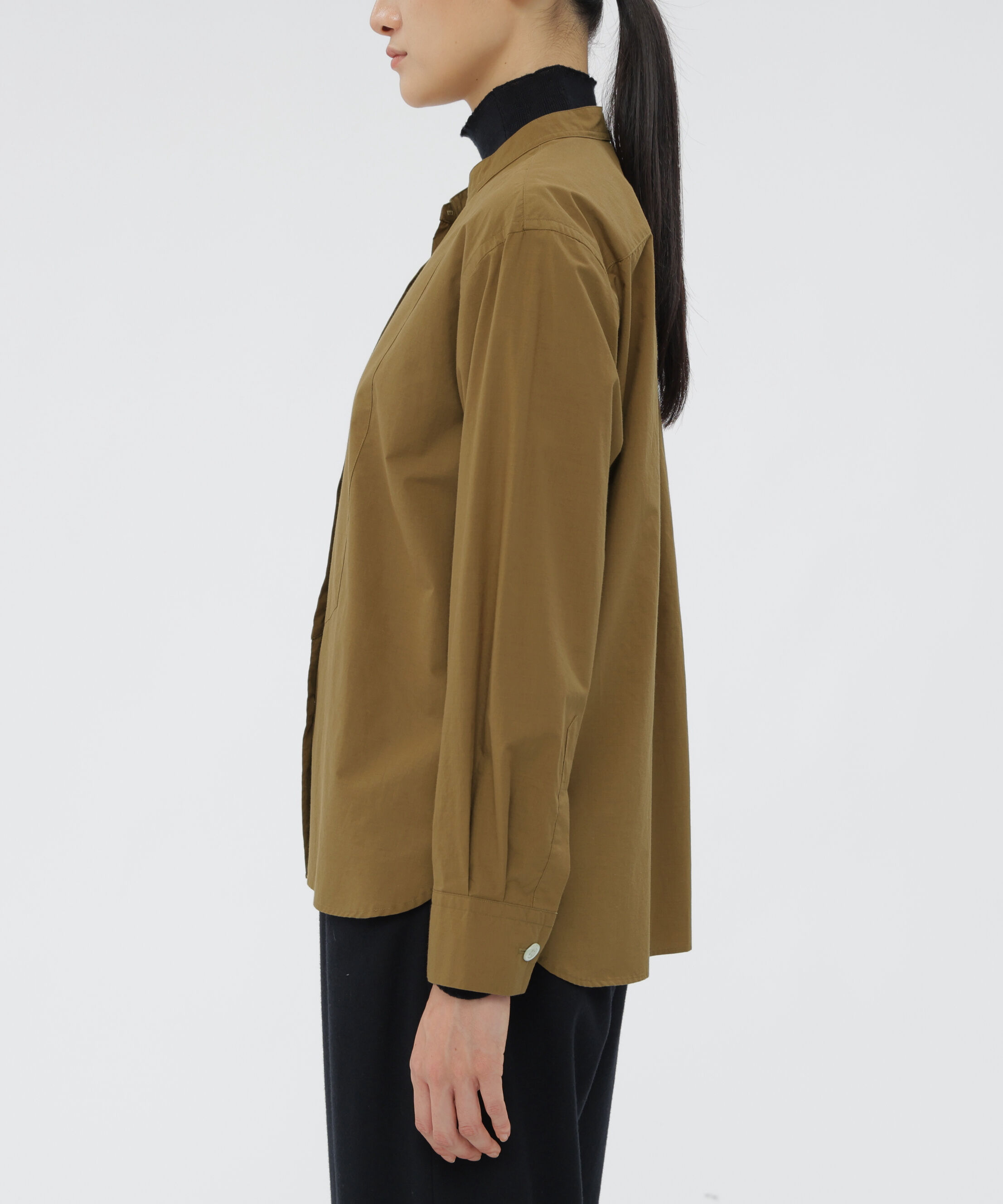  「COTTON WOOL POPLIN SHIRT」|シャツ・ブラウス|