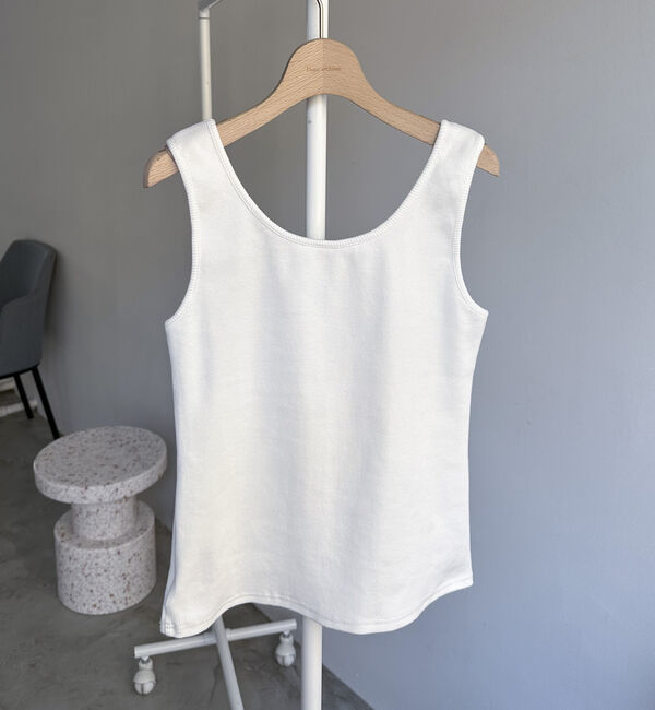 Doux archives「２ｗａｙスクエアリブタンクトップ／」|タンクトップ|