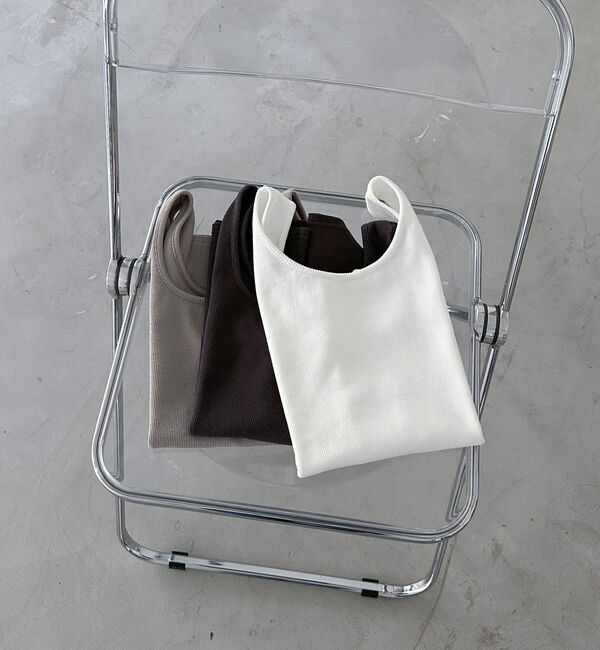 Doux archives「２ｗａｙスクエアリブタンクトップ／」|タンクトップ|