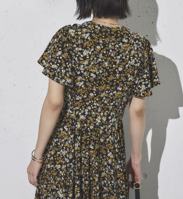 Doux archives「花柄カシュクールワンピース」|ワンピース|