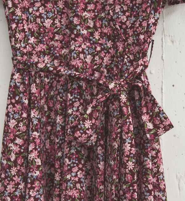 Doux archives「花柄カシュクールワンピース」|ワンピース|