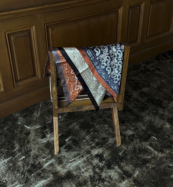 Doux archives「ペイズリー柄スカーフ」|バンダナ・スカーフ|