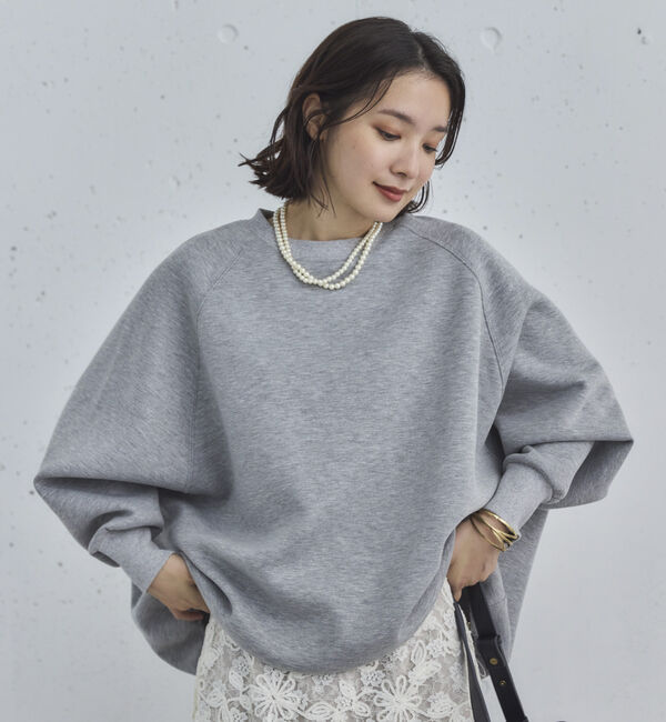 Doux archives「ドロストオーバープルオーバー」|Tシャツ・カットソー|GRAY