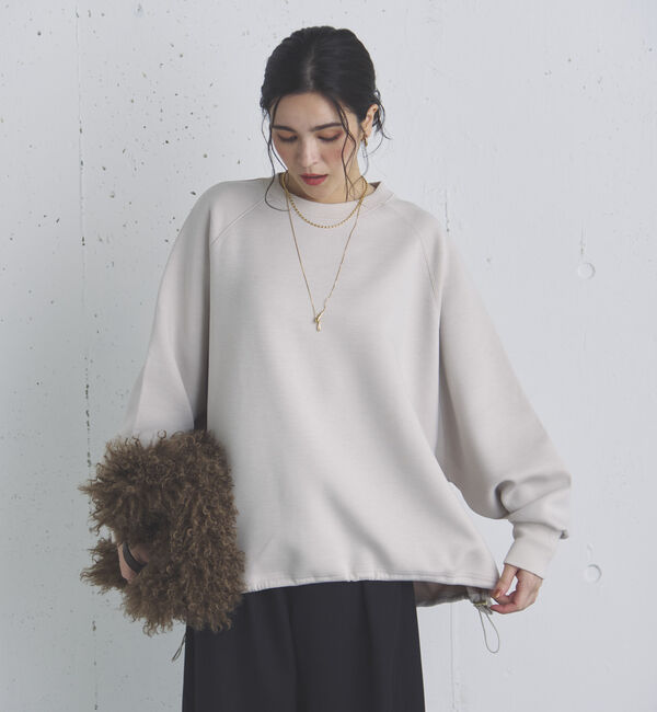 Doux archives「ドロストオーバープルオーバー」|Tシャツ・カットソー|GREIGE