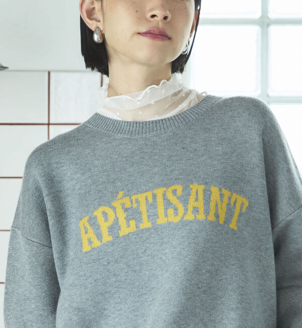 Doux archives「ドットチュールハイネックプルオーバー」|Tシャツ・カットソー|