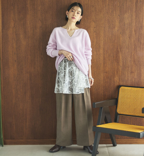 Doux archives「レースオーバースカーフ」|バンダナ・スカーフ|