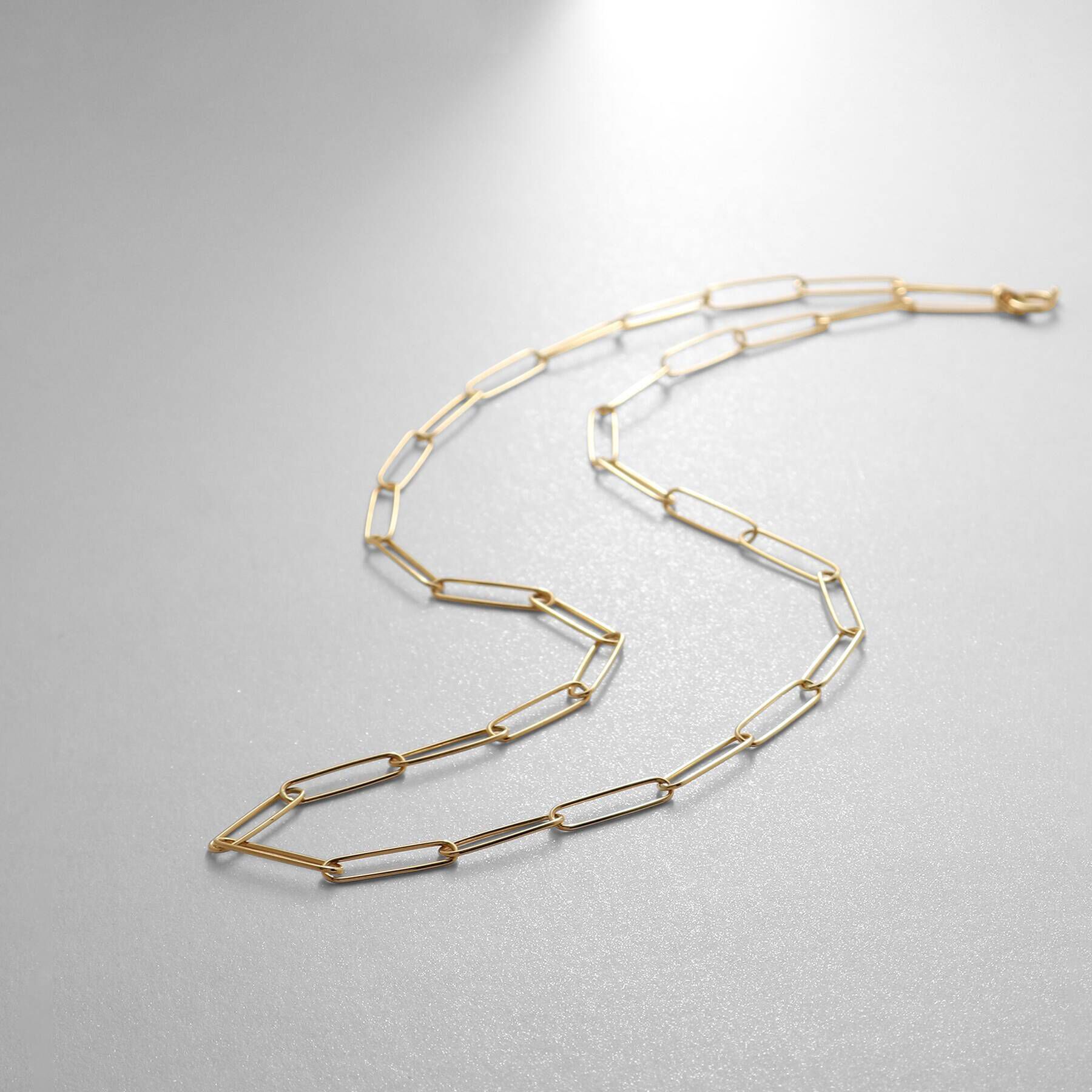 COCOSHNIK「K18PCロング ネックレスM」|ネックレス|