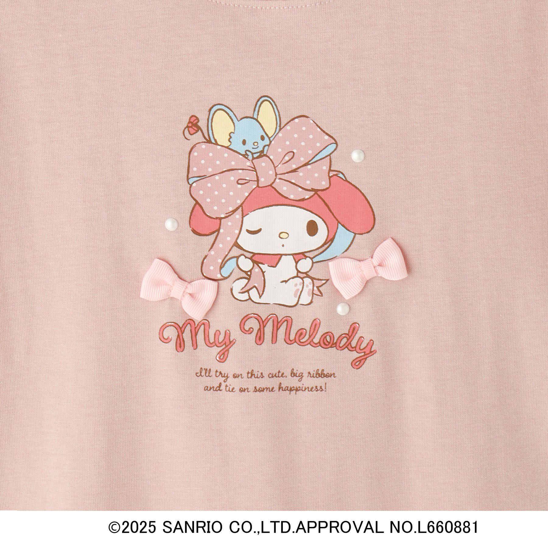 SHOO･LA･RUE「【サンリオキャラクターズ】袖フリルTシャツ」|Tシャツ・カットソー|