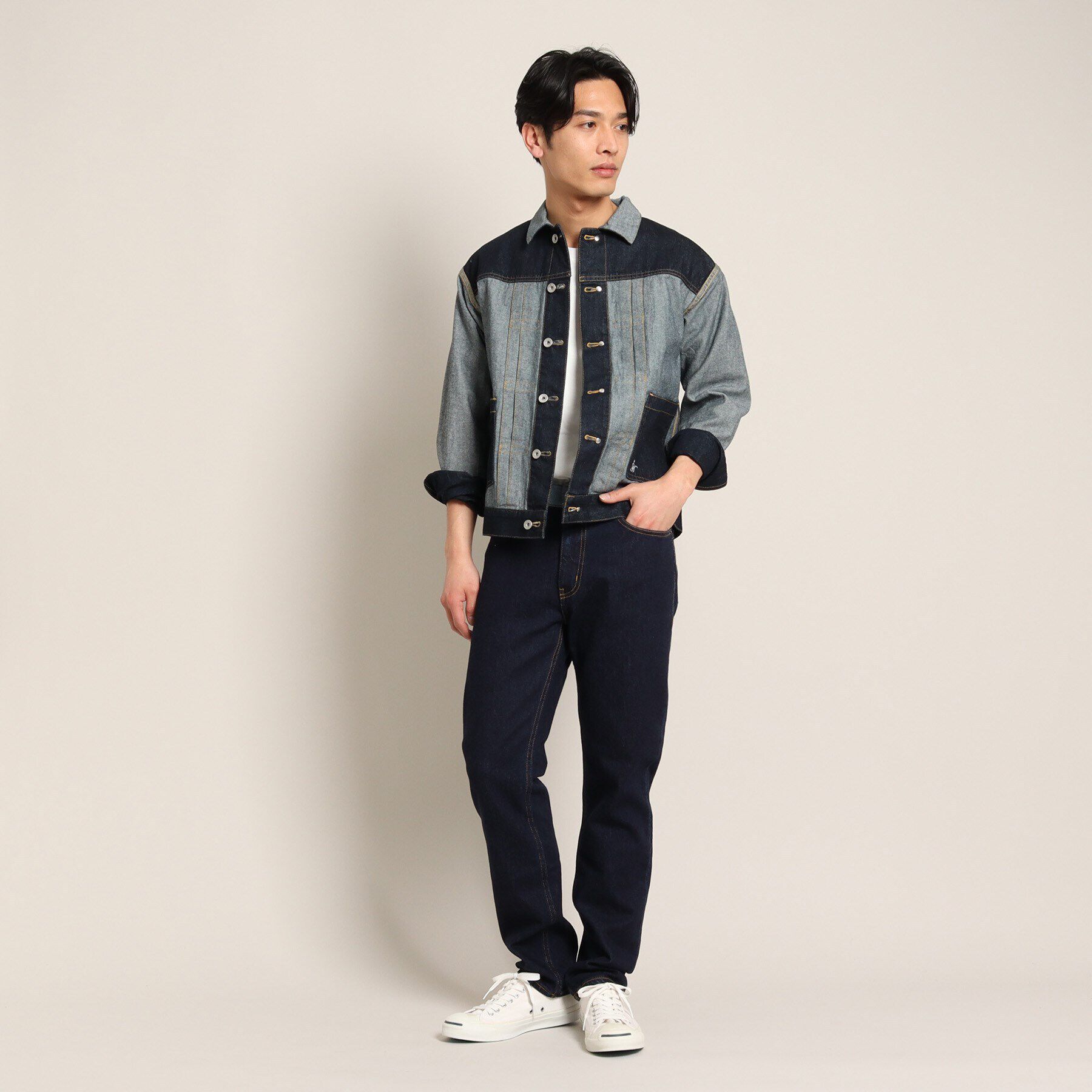 Dessin「【リンクコーデ・CALVERTON】デニムパンツ」|デニム|