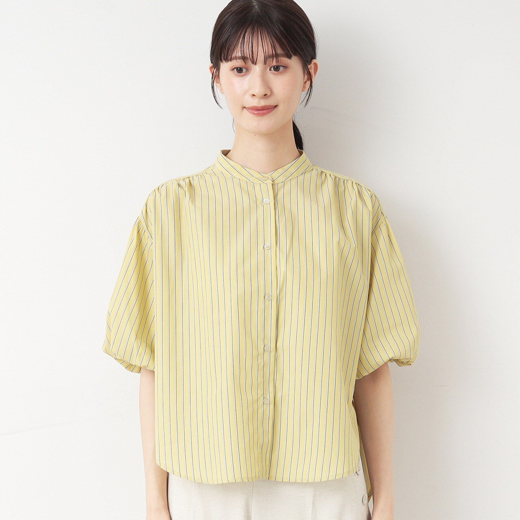 Dessin「【洗える】バルーンスリーブブラウス」|シャツ・ブラウス|