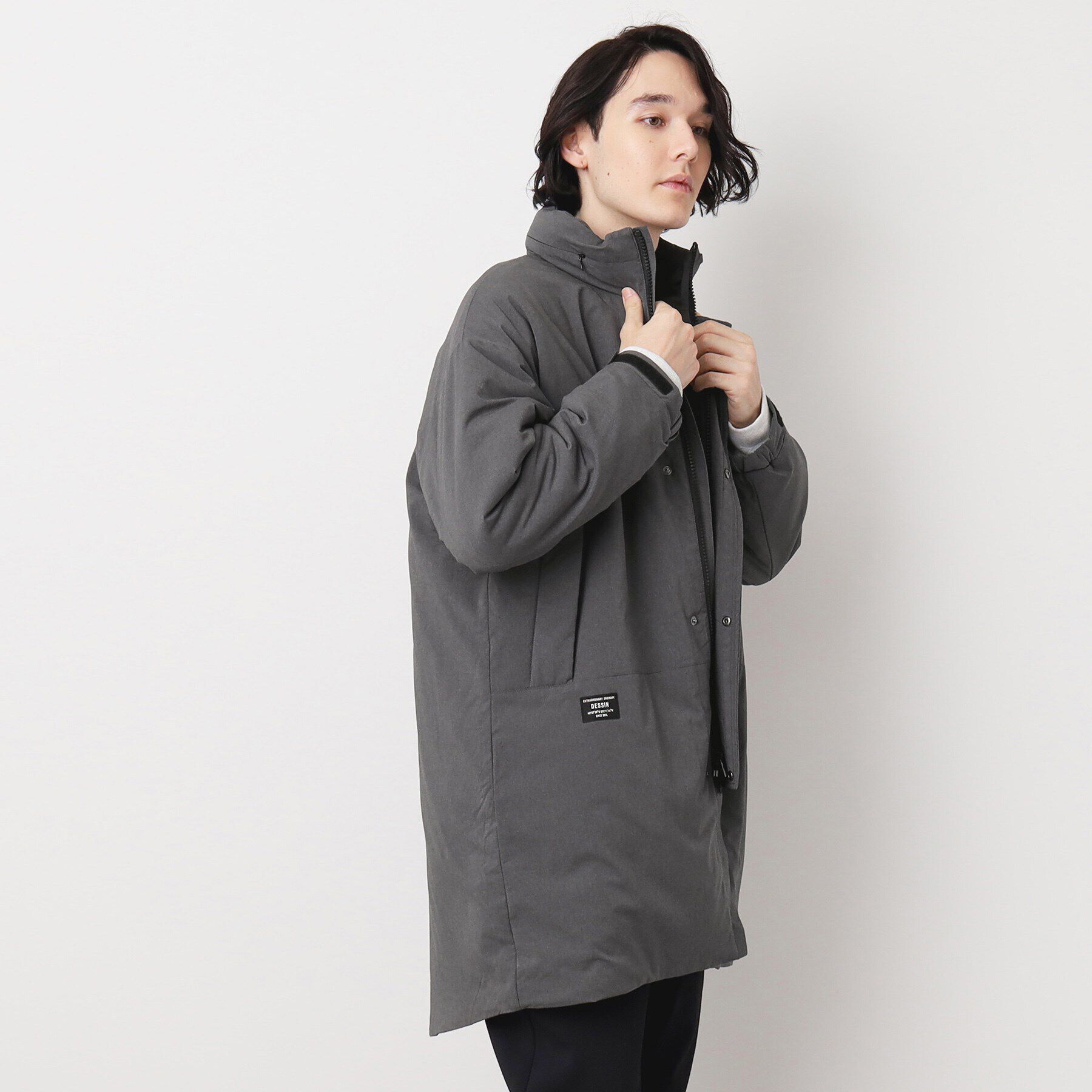 Dessin「【ユニセックス・撥水素材】中綿モンスターコート」|ダウン|