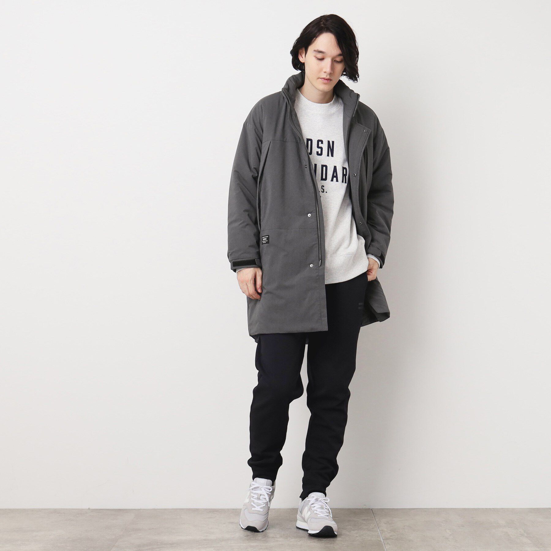 Dessin「【ユニセックス・撥水素材】中綿モンスターコート」|ダウン|