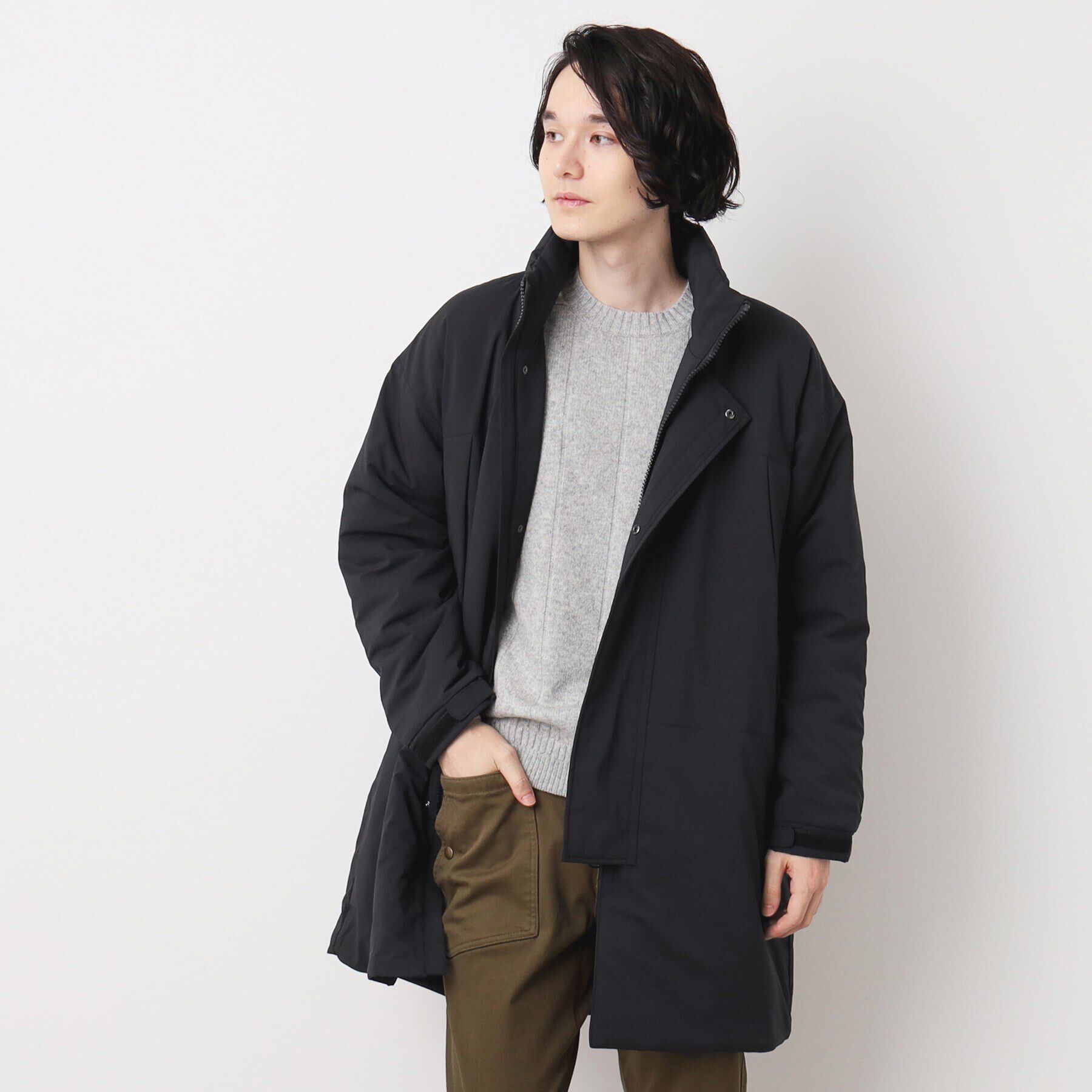 Dessin「【ユニセックス・撥水素材】中綿モンスターコート」|ダウン|