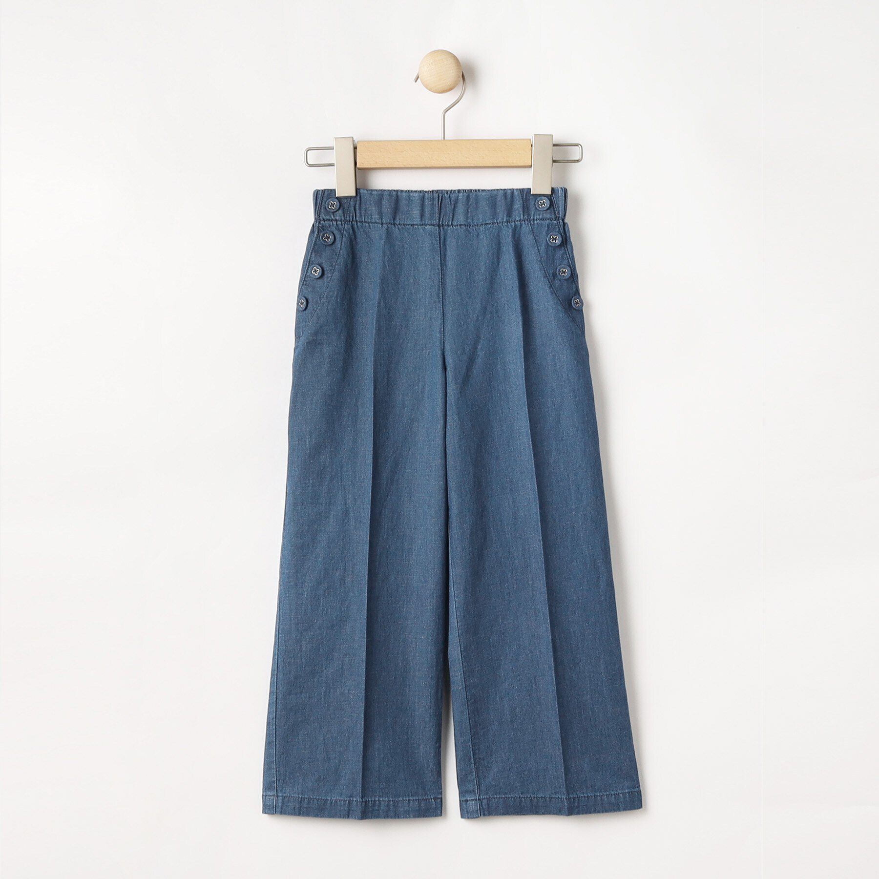 Dessin「【リンクコーデ・洗える・セットアップ可能】ワイドマリンパンツ」|その他|ブルー(092)