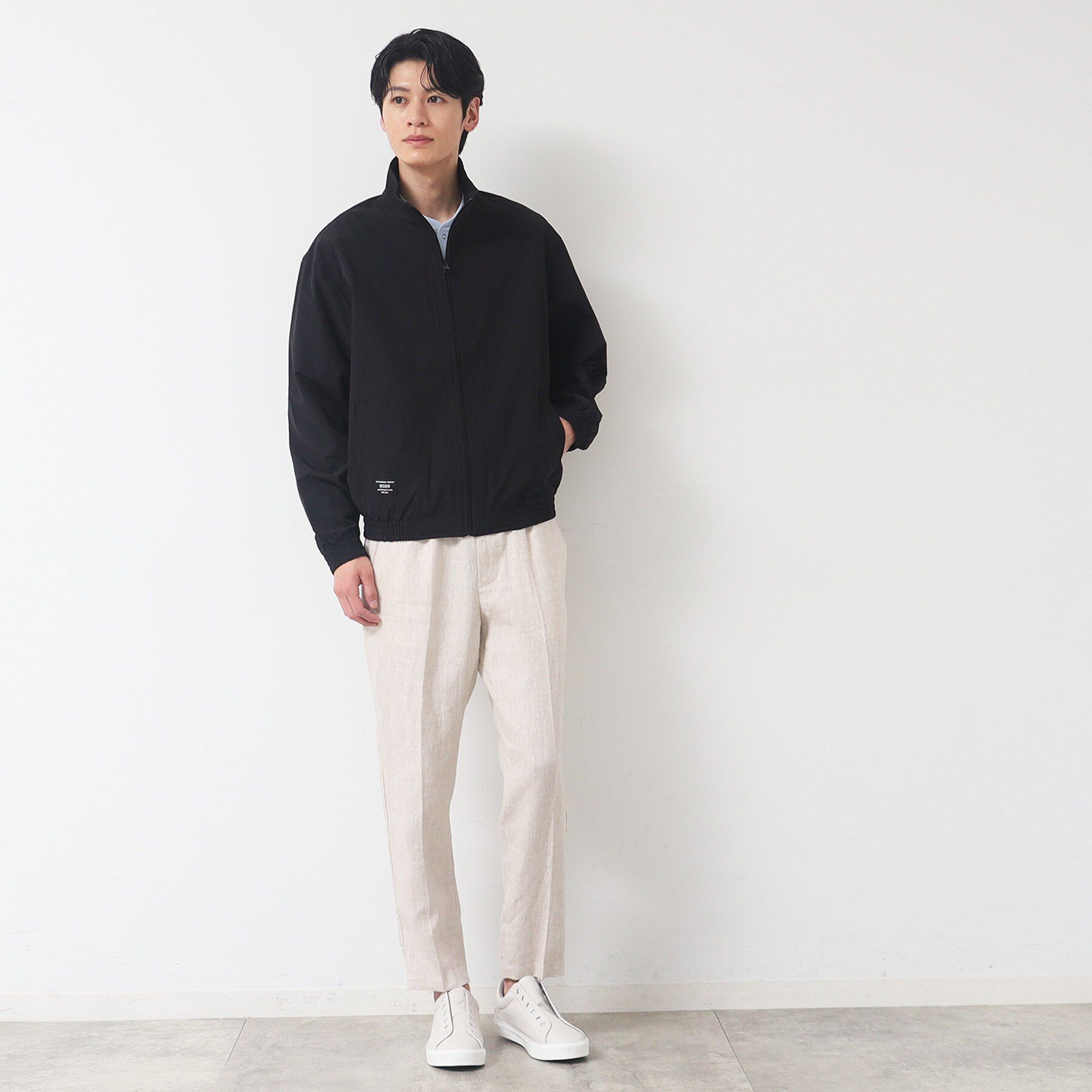 Dessin「【洗える】ナイロンブルゾン」|ブルゾン・スタジャン|