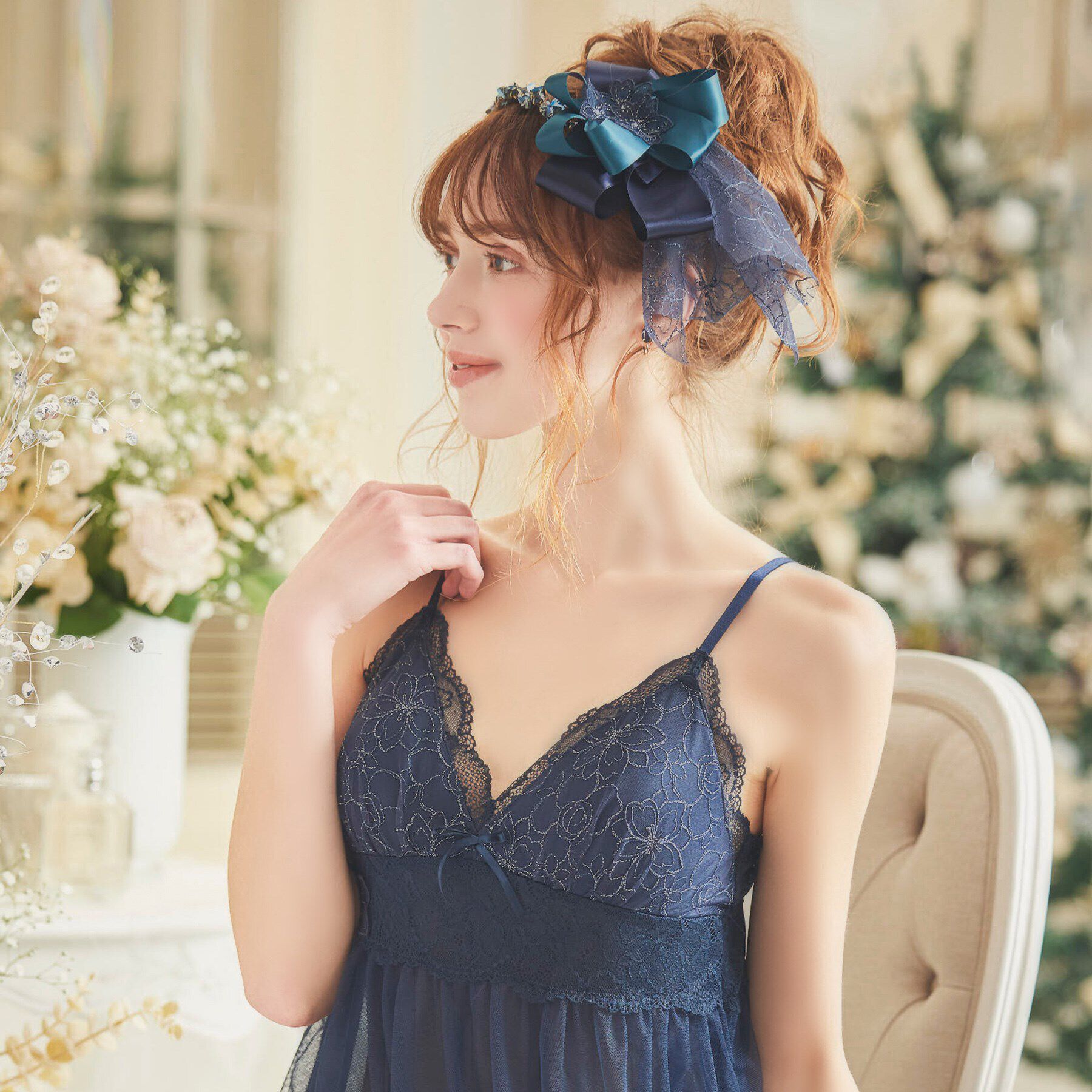 Risa Magli「ジョエル カップ付キャミソール」|キャミソール|