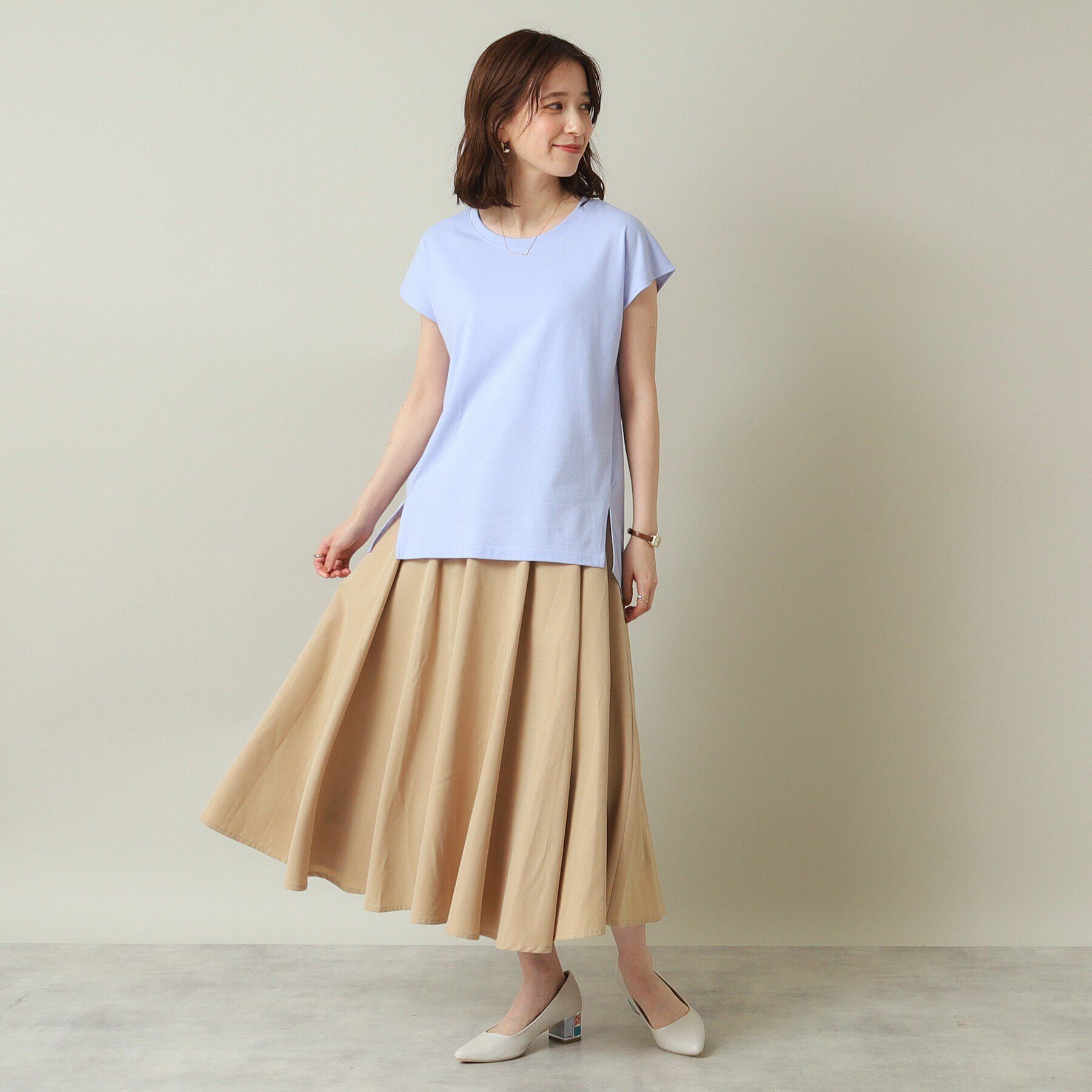 ITS&rsquo;DEMO「【通勤／手洗い可】ドッキングプルオーバー」|Tシャツ・カットソー|