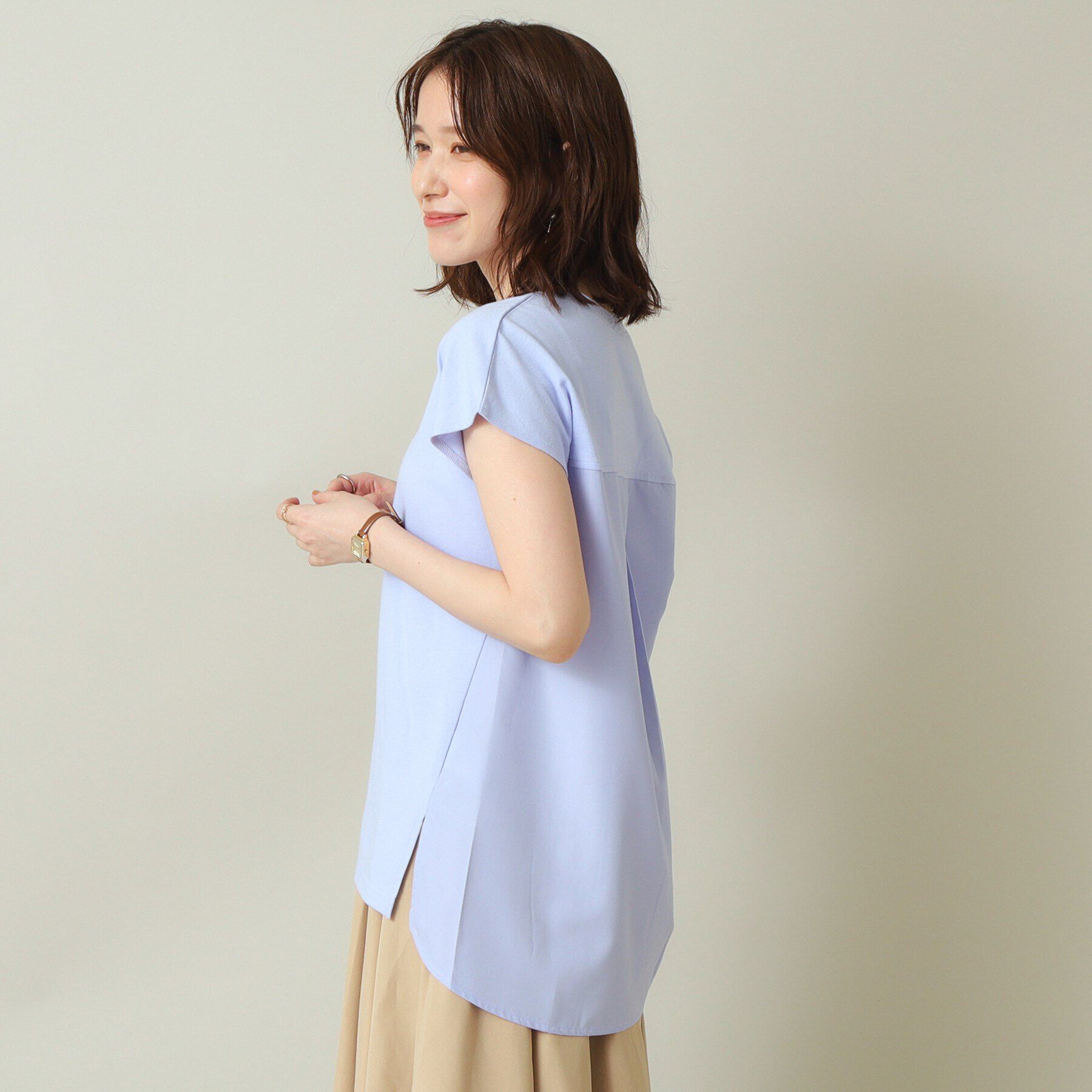 ITS&rsquo;DEMO「【通勤／手洗い可】ドッキングプルオーバー」|Tシャツ・カットソー|