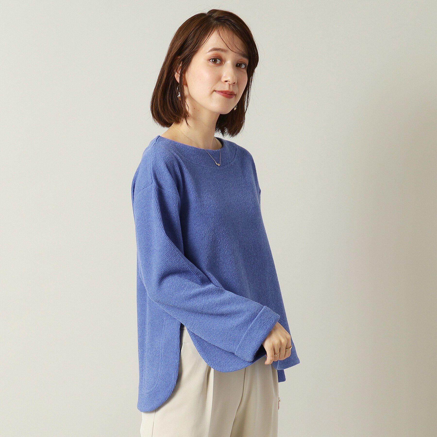 ITS&rsquo;DEMO「【マシンウォッシャブル】ボートネックプルオーバー」|Tシャツ・カットソー|