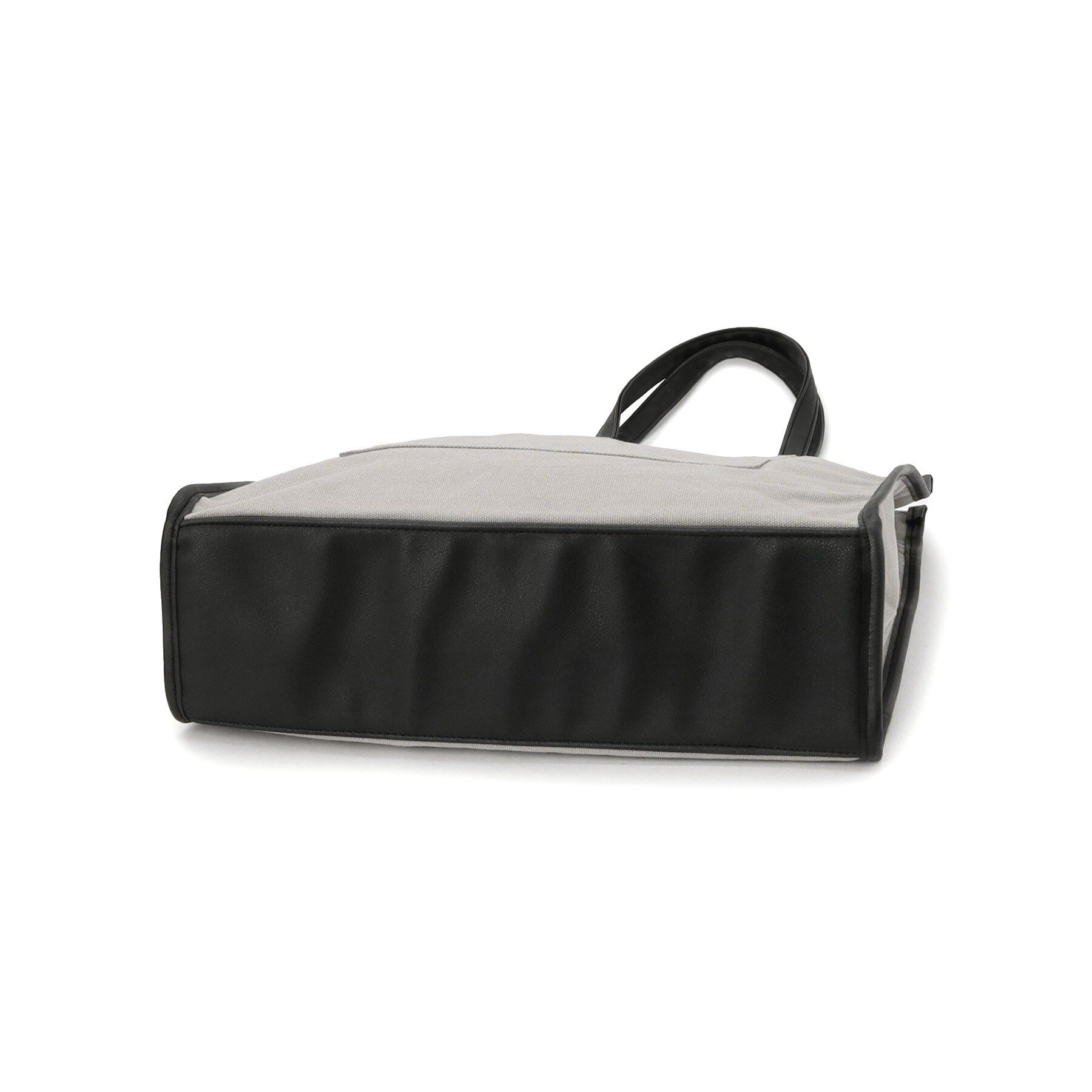 ITS&rsquo;DEMO「【推し活／A4対応】合皮パイピングキャンバストート」|トートバッグ|