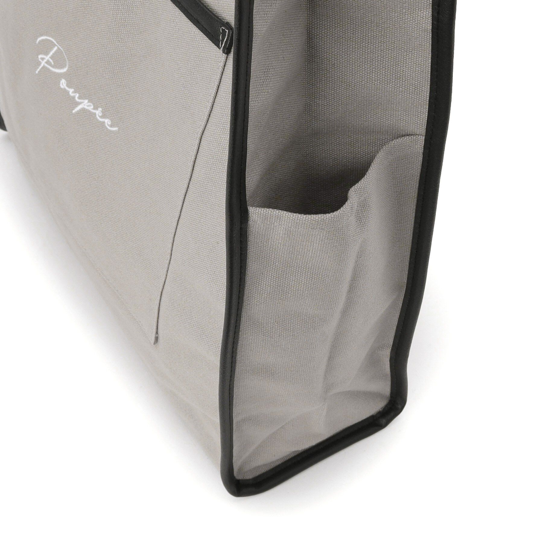 ITS&rsquo;DEMO「【推し活／A4対応】合皮パイピングキャンバストート」|トートバッグ|