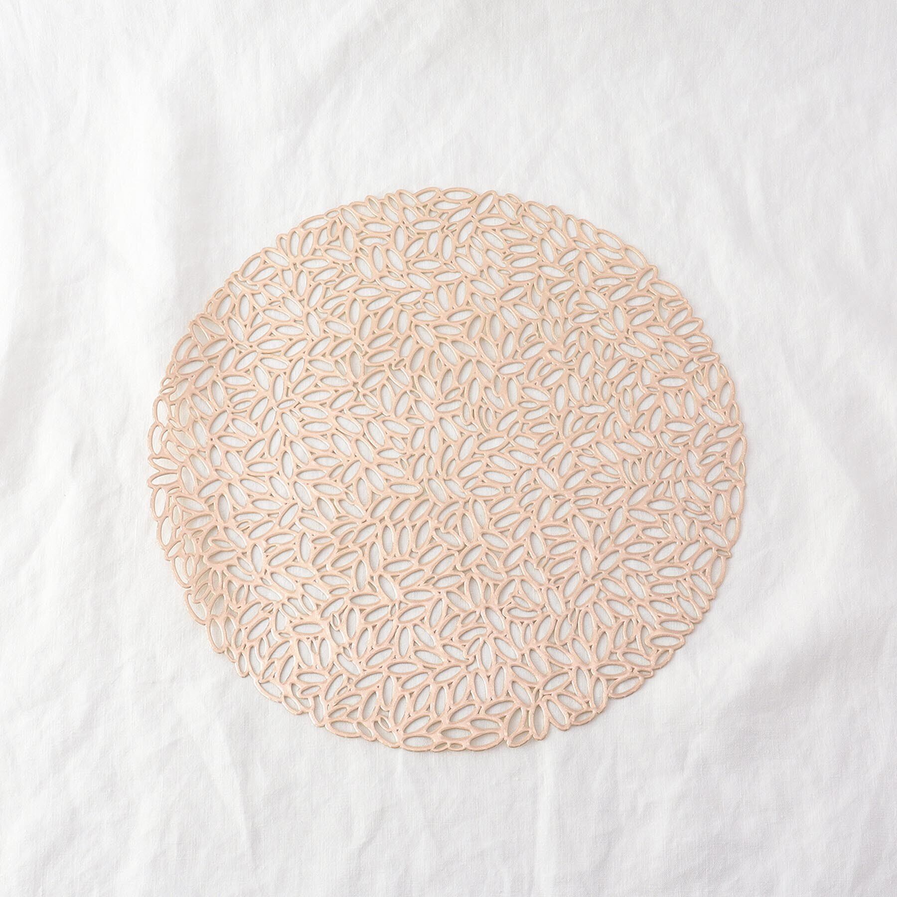 212 KITCHEN STORE「リーフプレイスマット ゴールド」|食器・キッチングッズ|