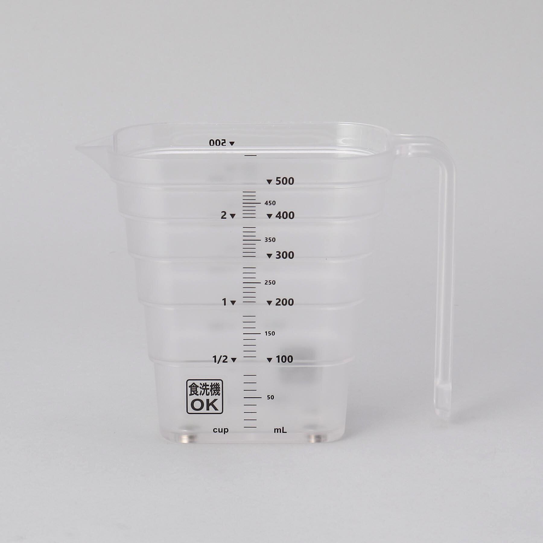 212 KITCHEN STORE「マグネット段々計量カップ 500ml WH 山崎実業 ＜tower タワー＞」|食器・キッチングッズ|その他