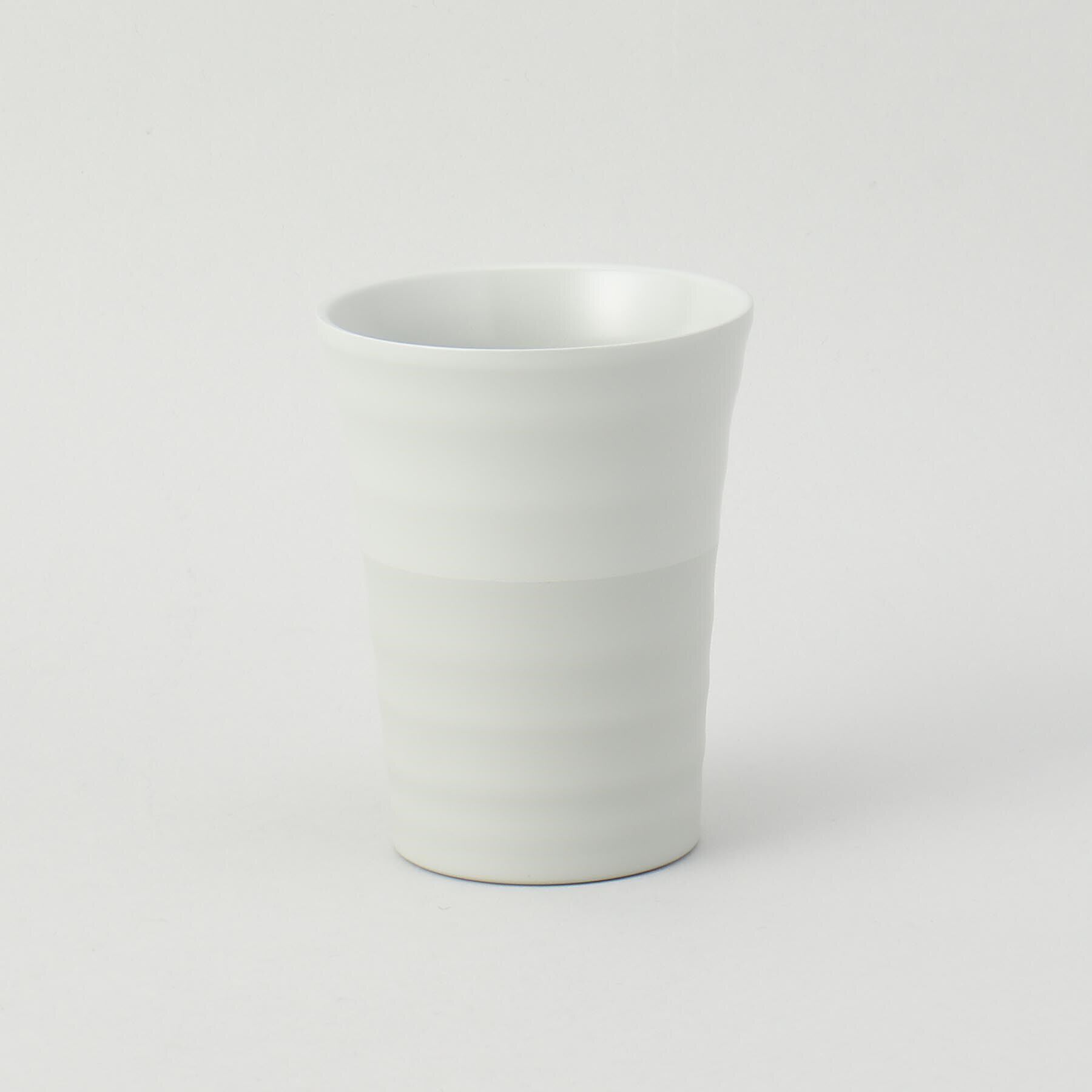 212 KITCHEN STORE「陶器のような保温ステンレスタンブラー300 ゆらぎGY」|グラス・マグカップ|