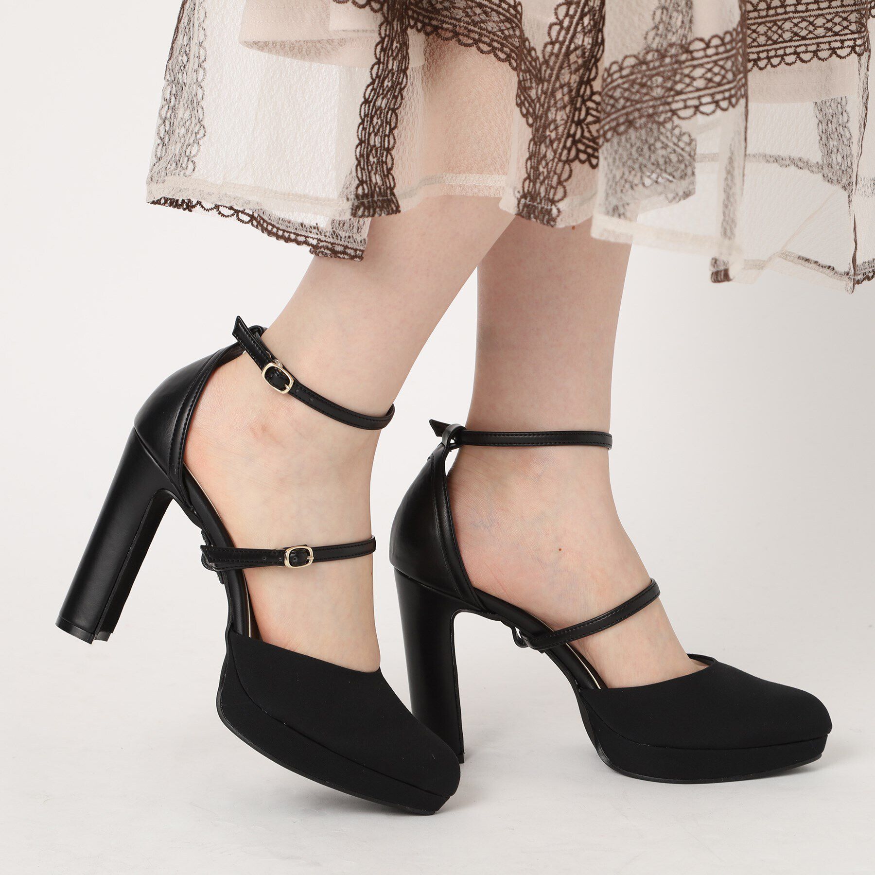 ESPERANZA「3Wayダブルストラップパンプス」|パンプス|