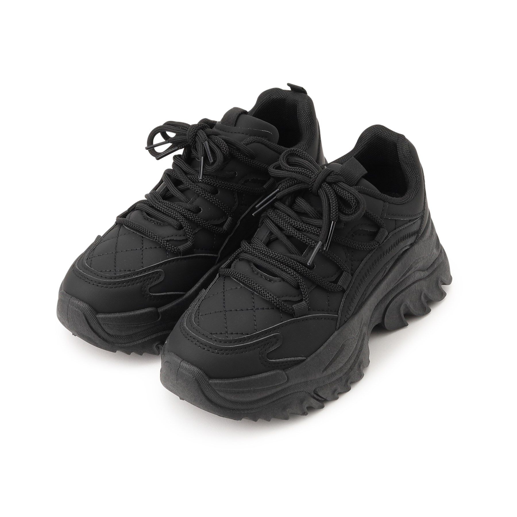 csT&P「厚底ダット韓国風スニーカー」|スニーカー|