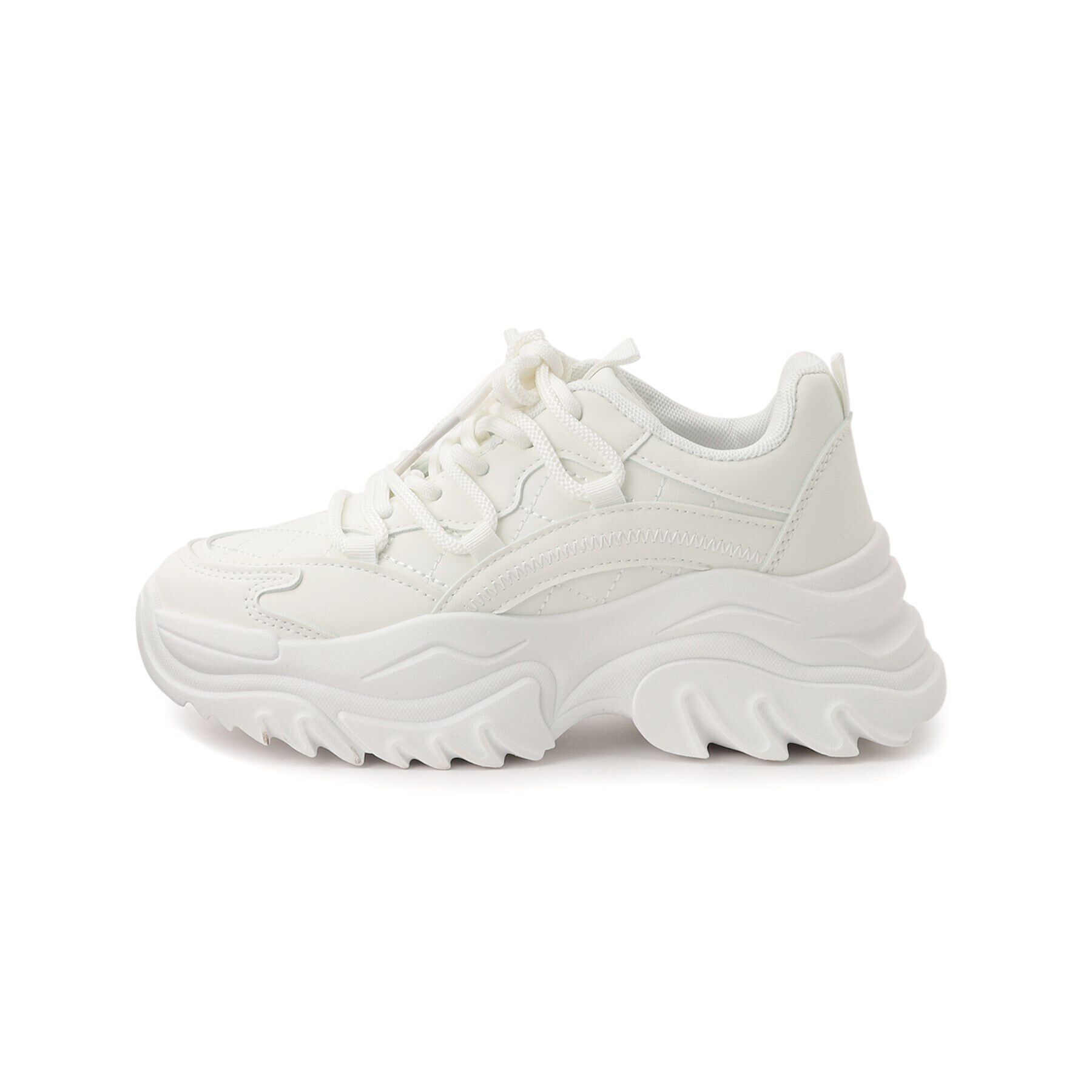 csT&P「厚底ダット韓国風スニーカー」|スニーカー|