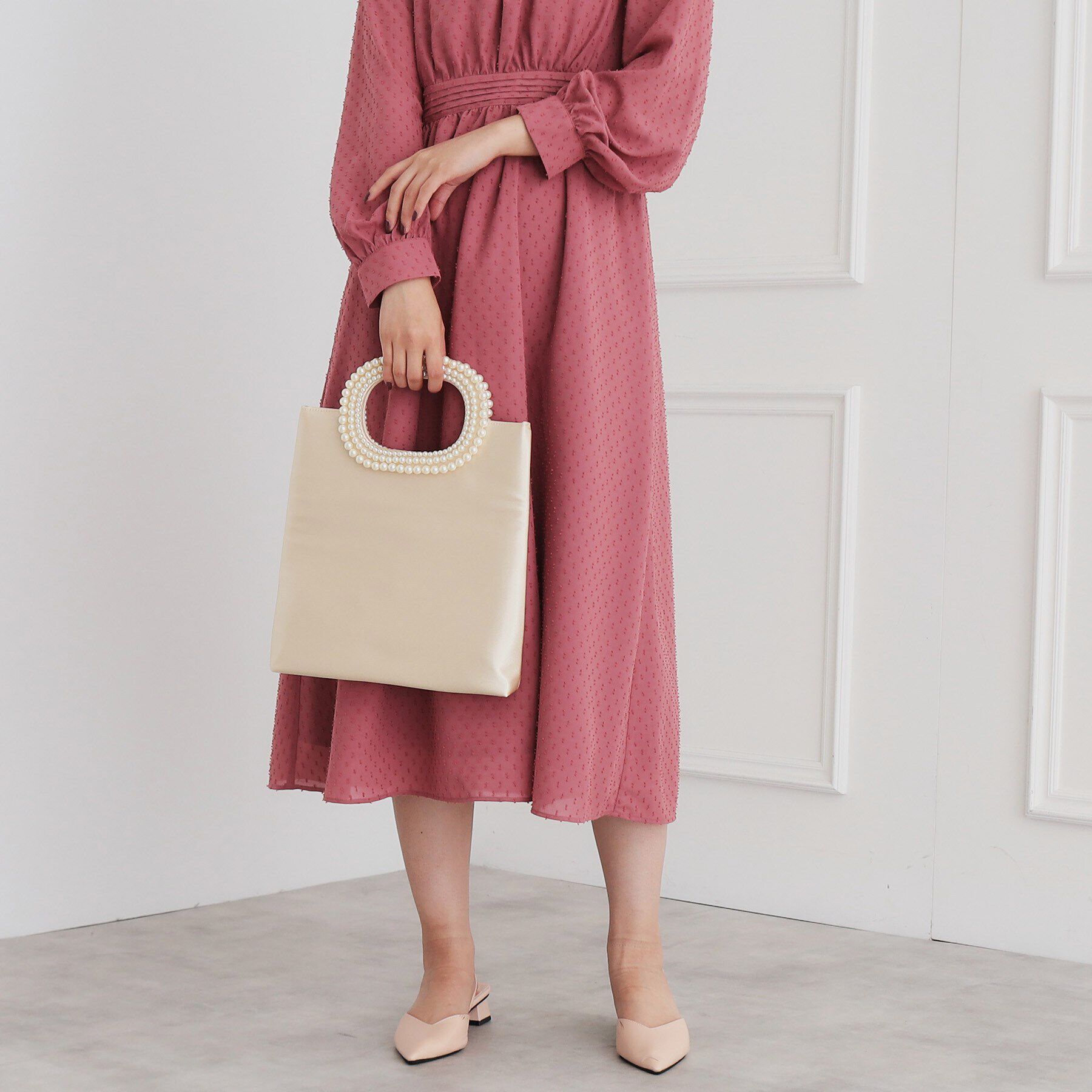 SunaUna「【パール調／セレモニー】パール調トート」|トートバッグ|