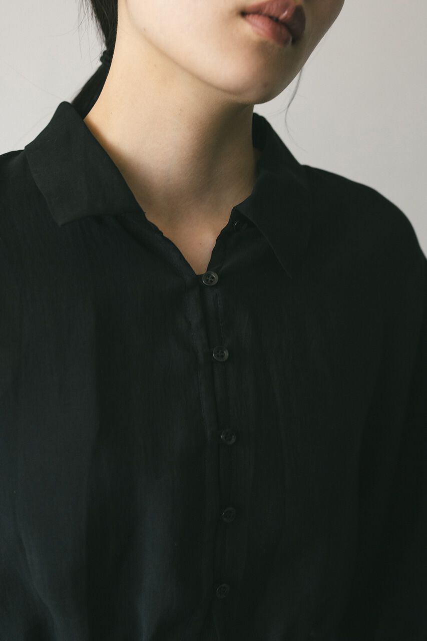 STYLEMIXER「ショートシアーシャツ」|シャツ・ブラウス|