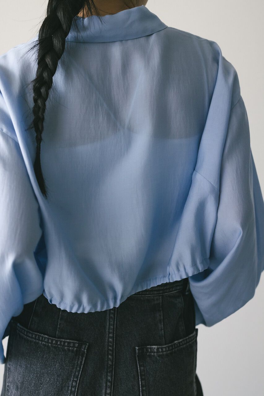 STYLEMIXER「ショートシアーシャツ」|シャツ・ブラウス|